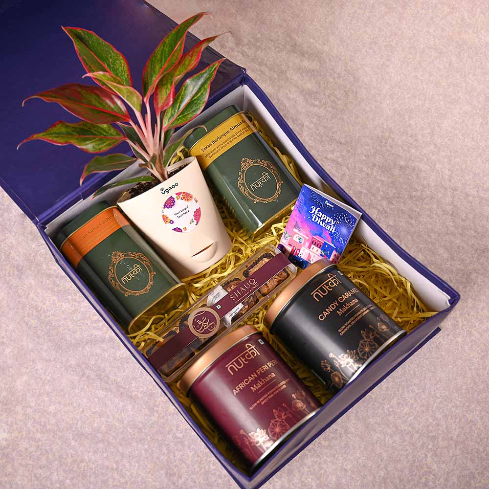 Aglaonema Red Plant & Nutki Gift Hamper - Image 10