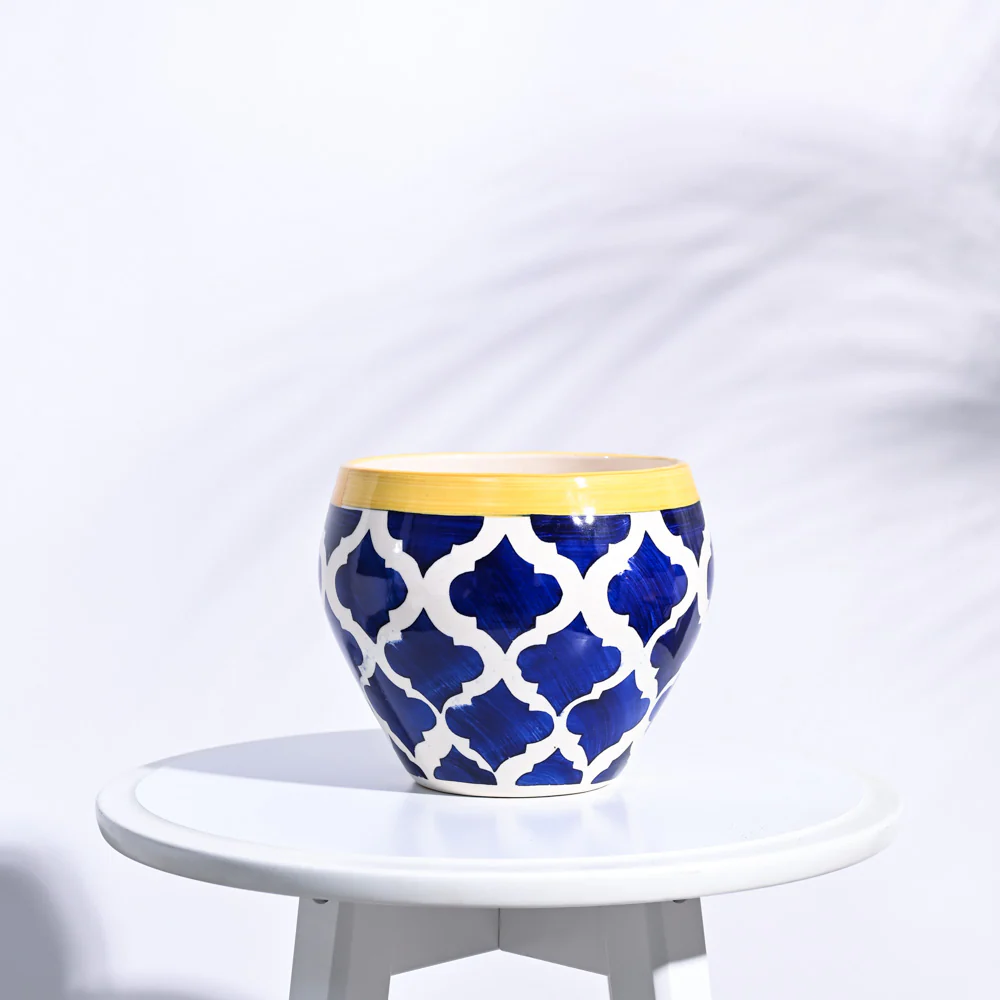 Apple Ceramic Pot (6.6 Inch Diameter) - Image 38