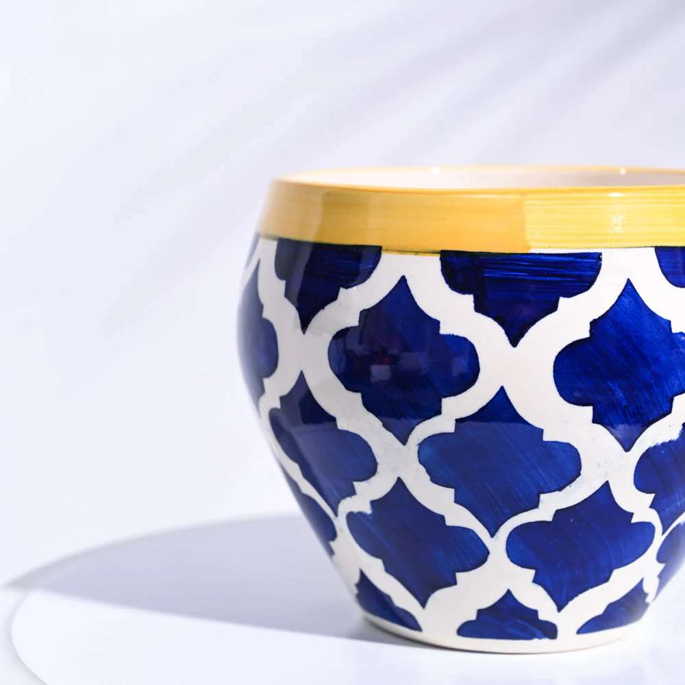 Apple Ceramic Pot (6.6 Inch Diameter) - Image 39