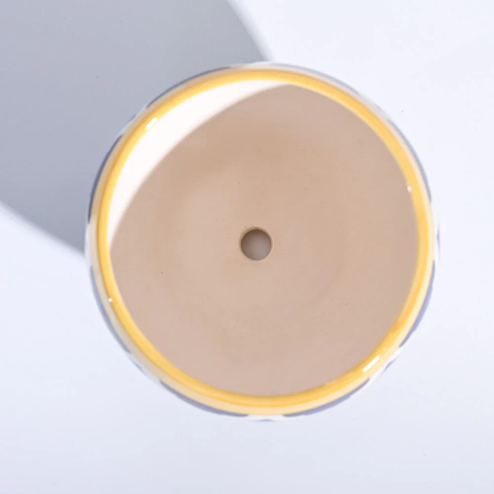 Apple Ceramic Pot (6.6 Inch Diameter) - Image 40