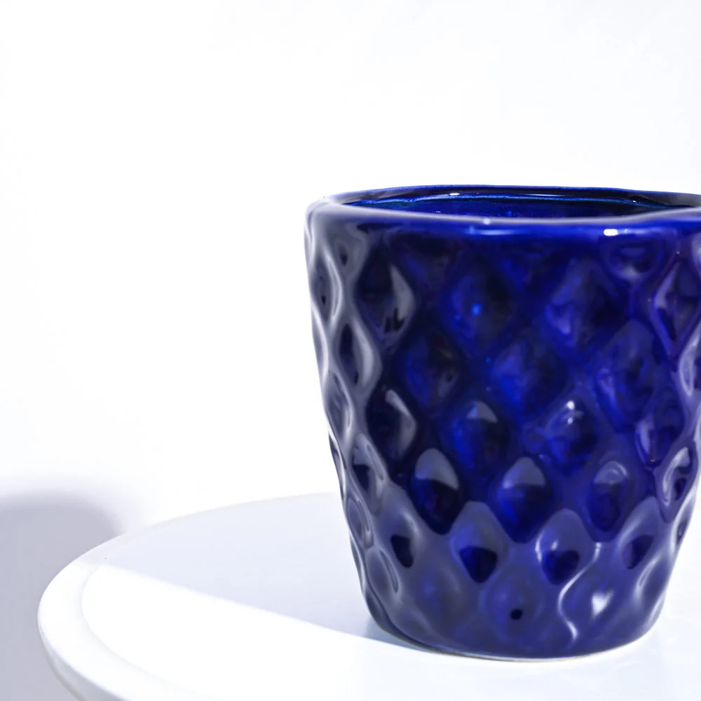 Argyle Ceramic Pot (6.2 Inch Diameter) - Image 2