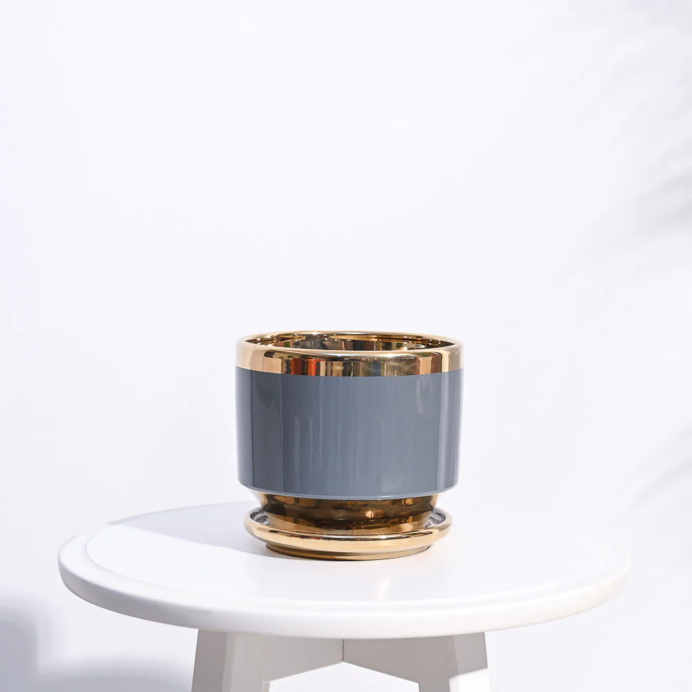 Aurelius Round Ceramic Pot - Image 10