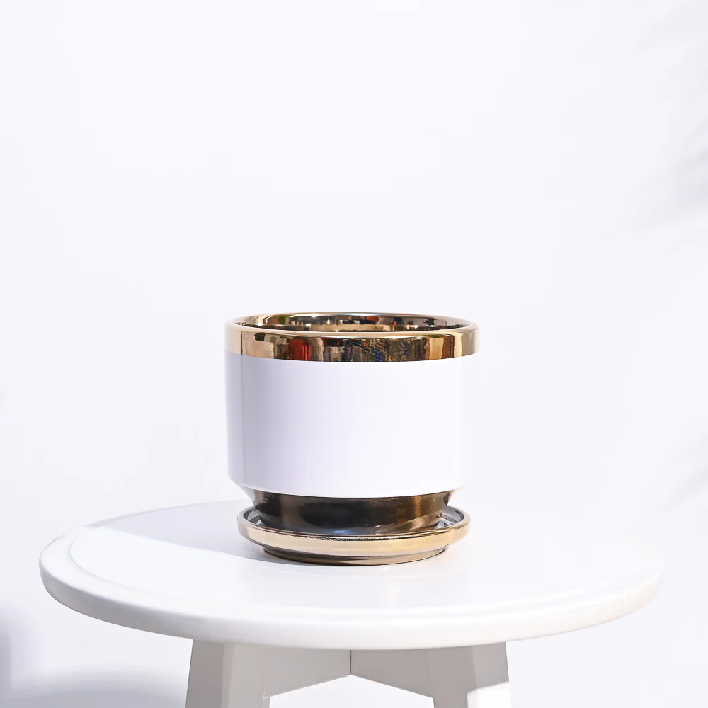 Aurelius Round Ceramic Pot - Image 15