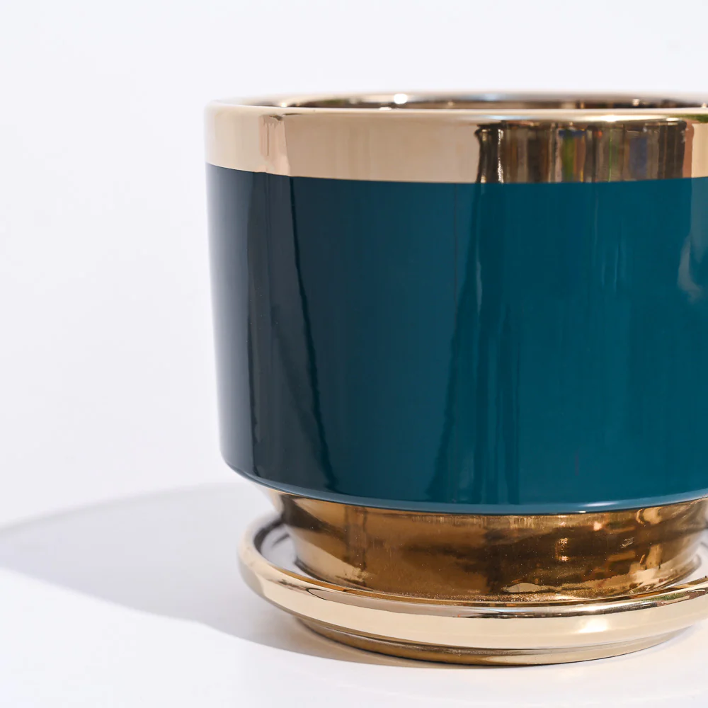 Aurelius Round Ceramic Pot - Image 2