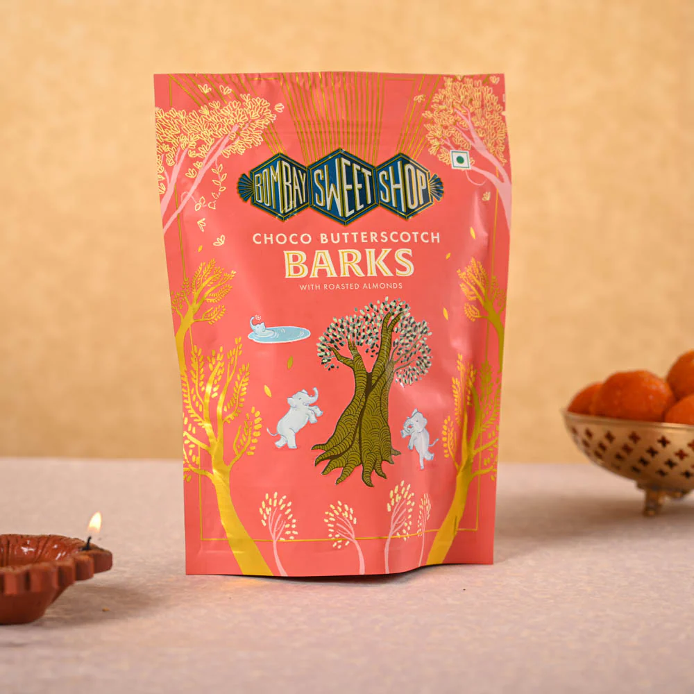 Bamboo Palm Plant & Bombay Sweet Shop Diwali Gift Hamper - Image 7