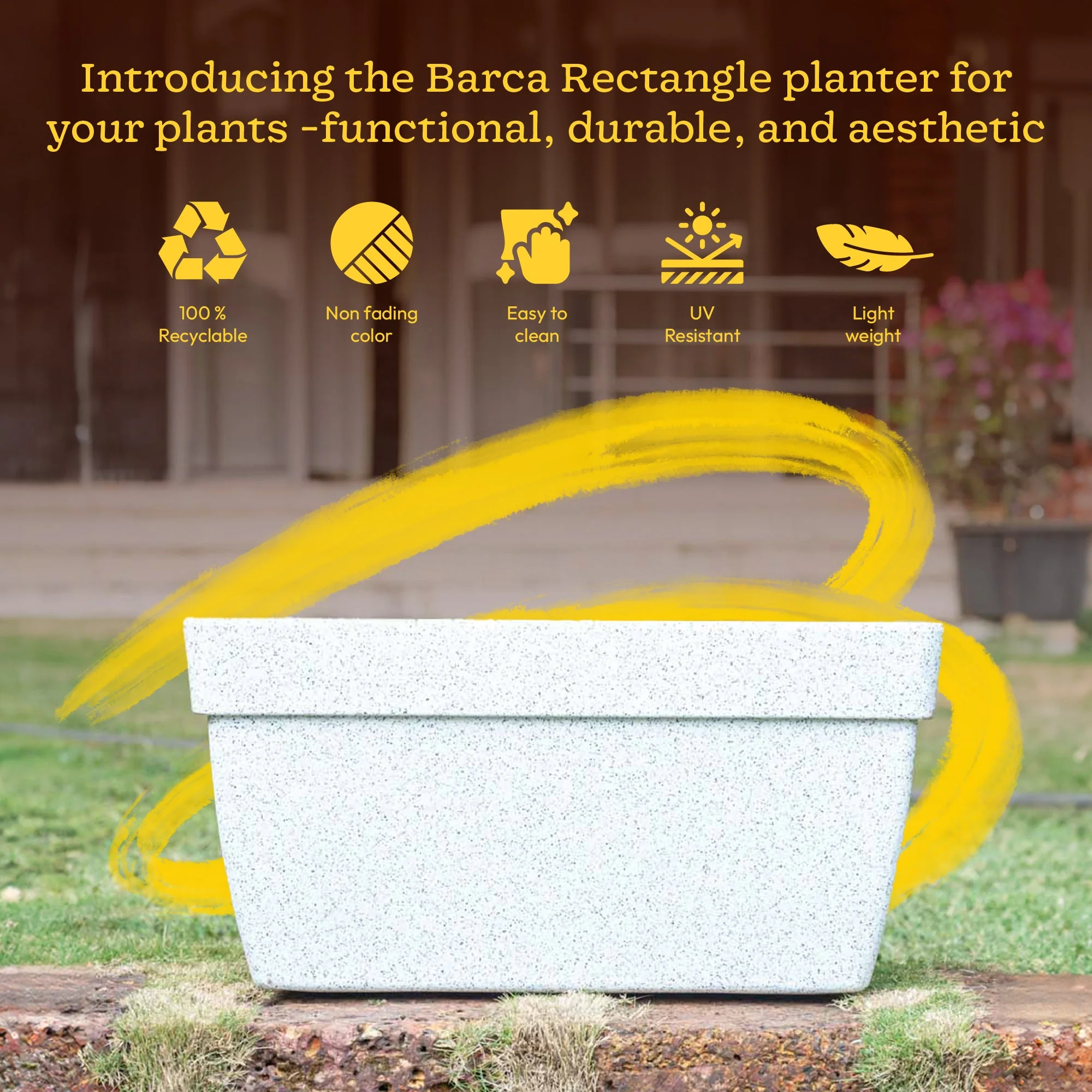 Barca Rectangle Planter - Image 16