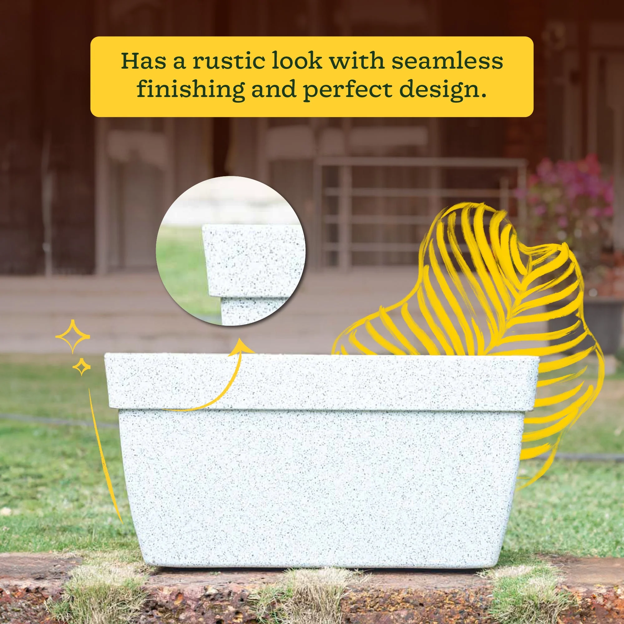 Barca Rectangle Planter - Image 18