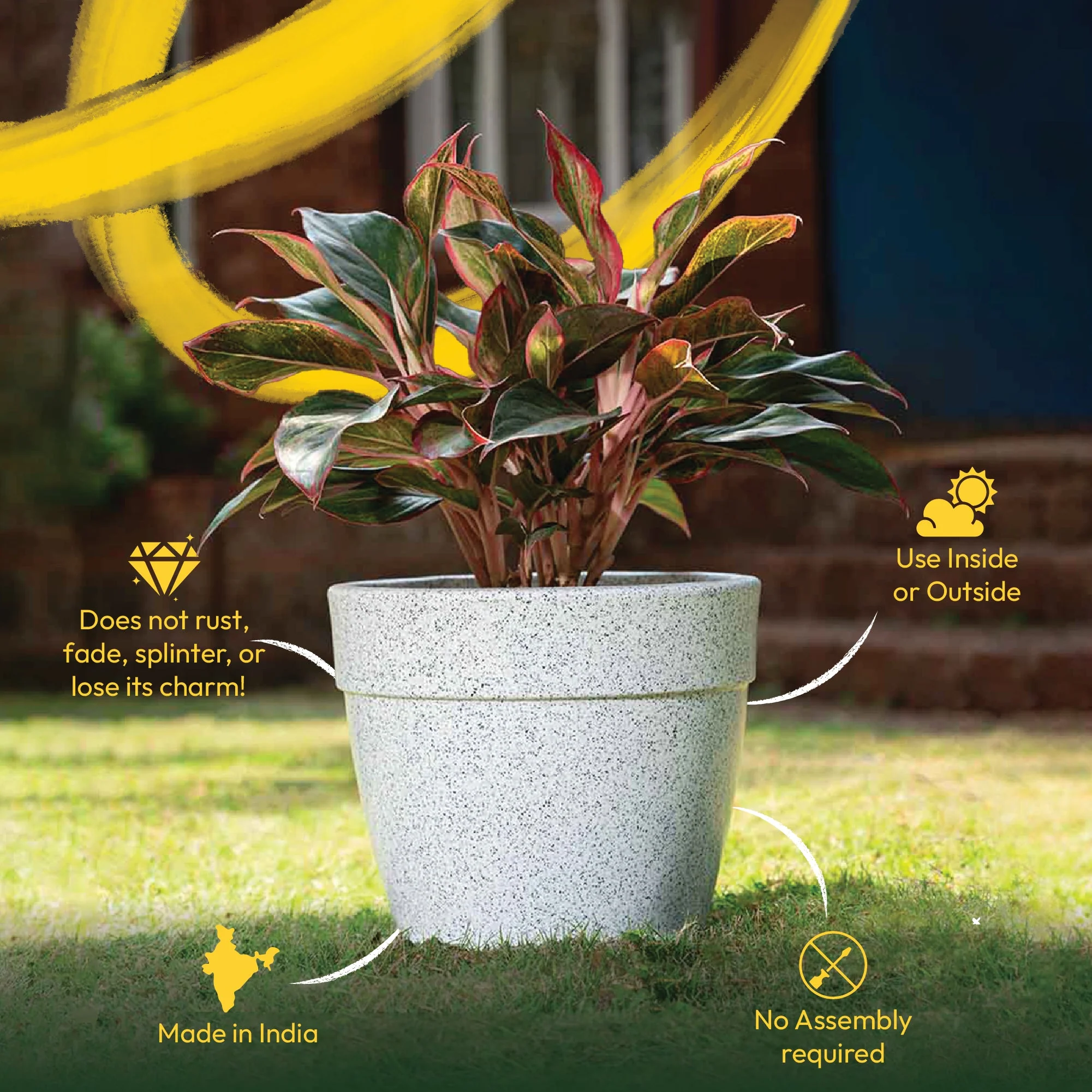 Barca Round Planter - Image 13