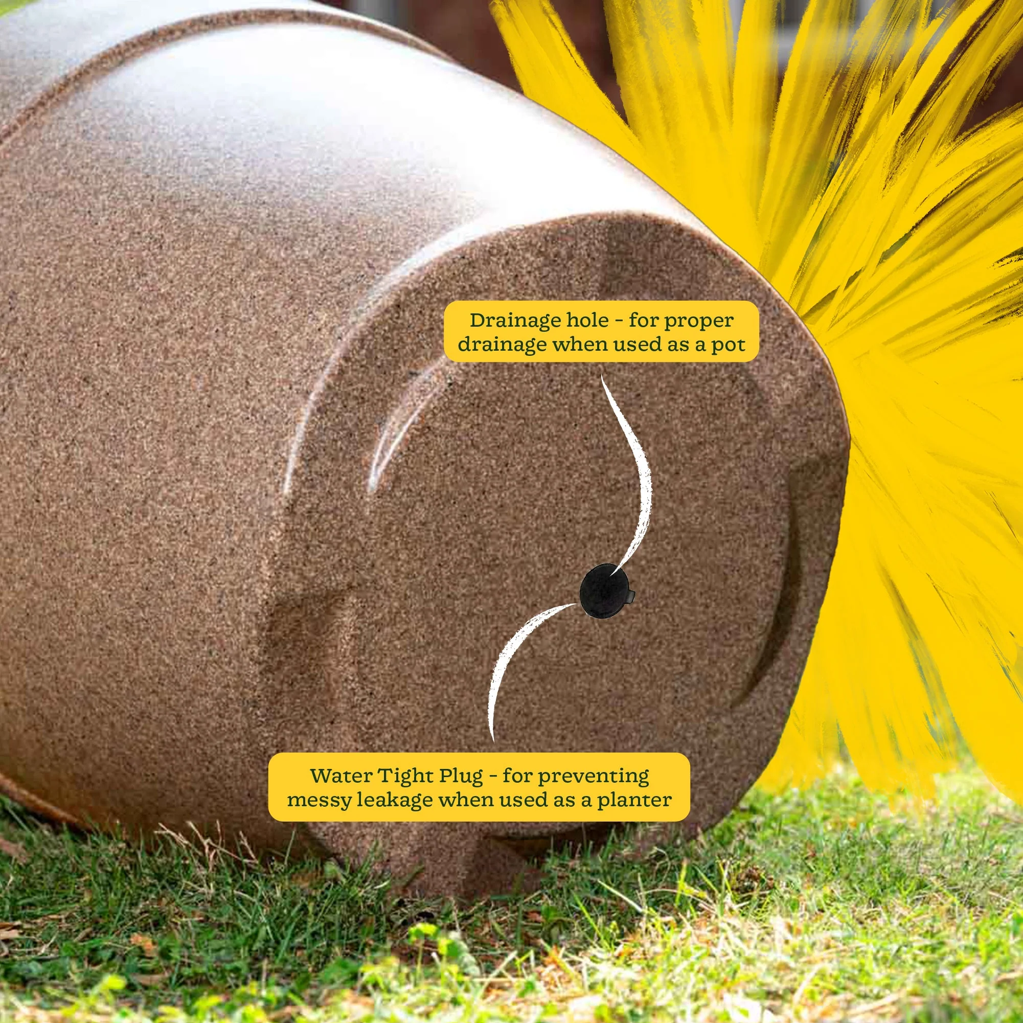 Barca Round Planter - Image 19