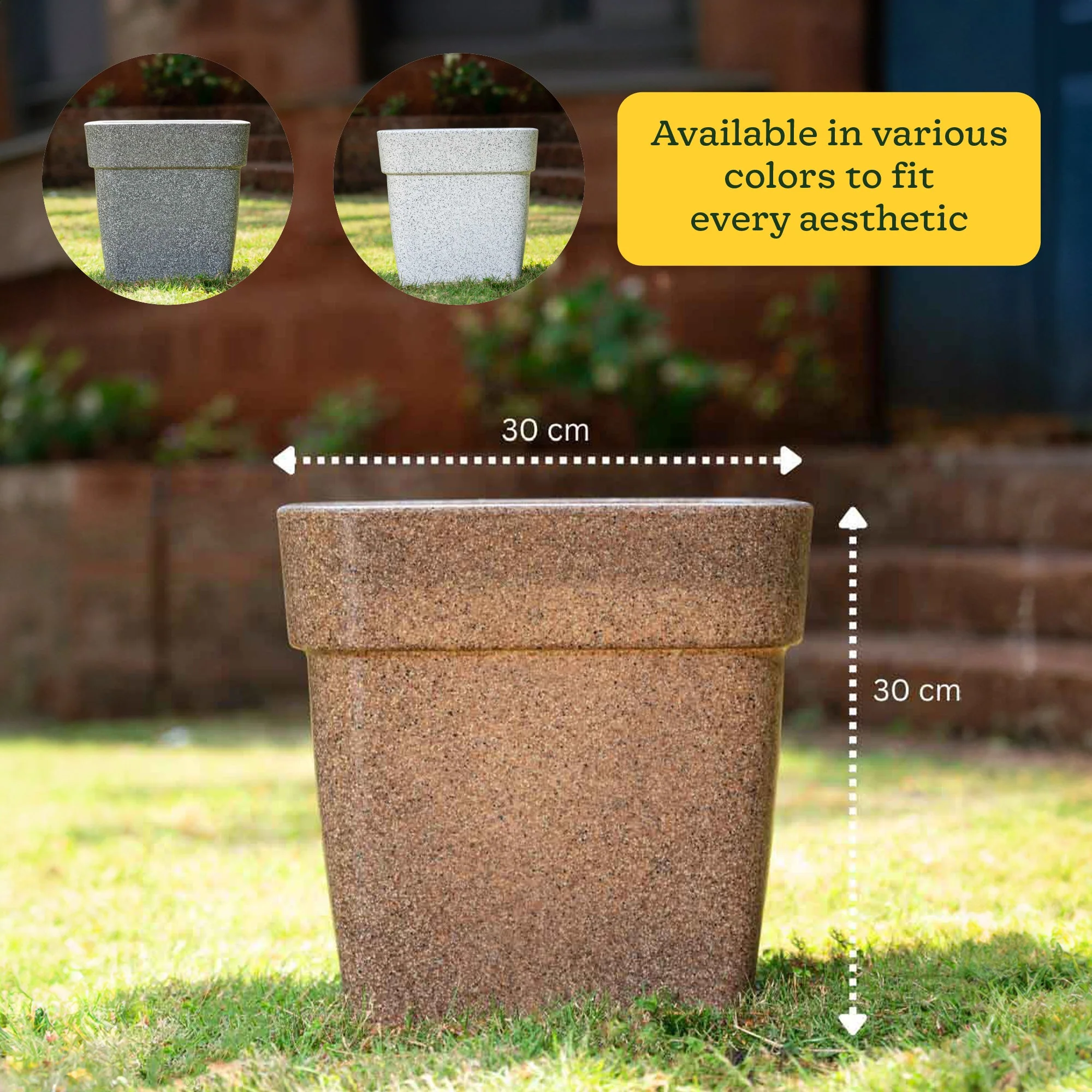 Barca Square Planter - Image 14