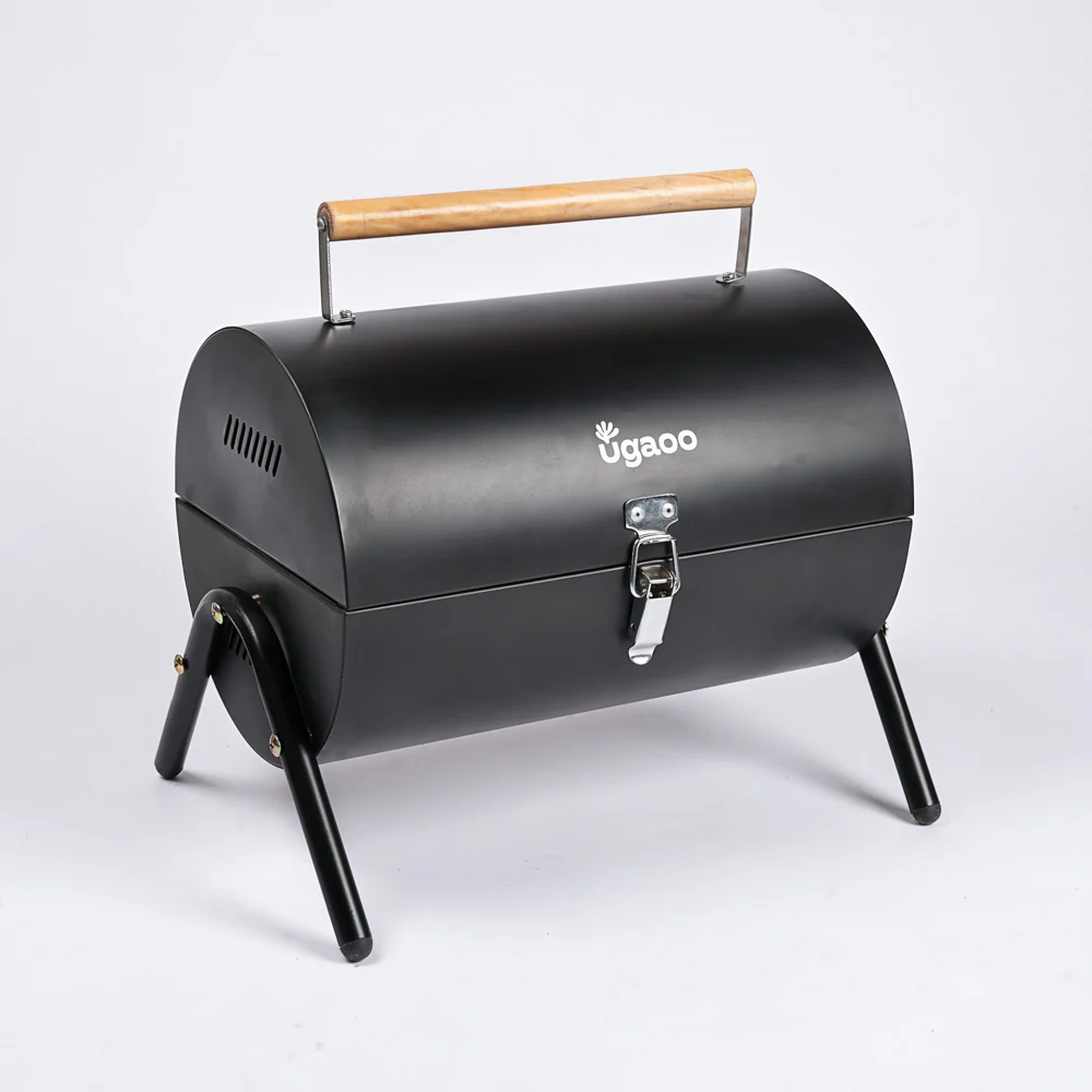 Barrel Style Barbecue Grill - Image 3