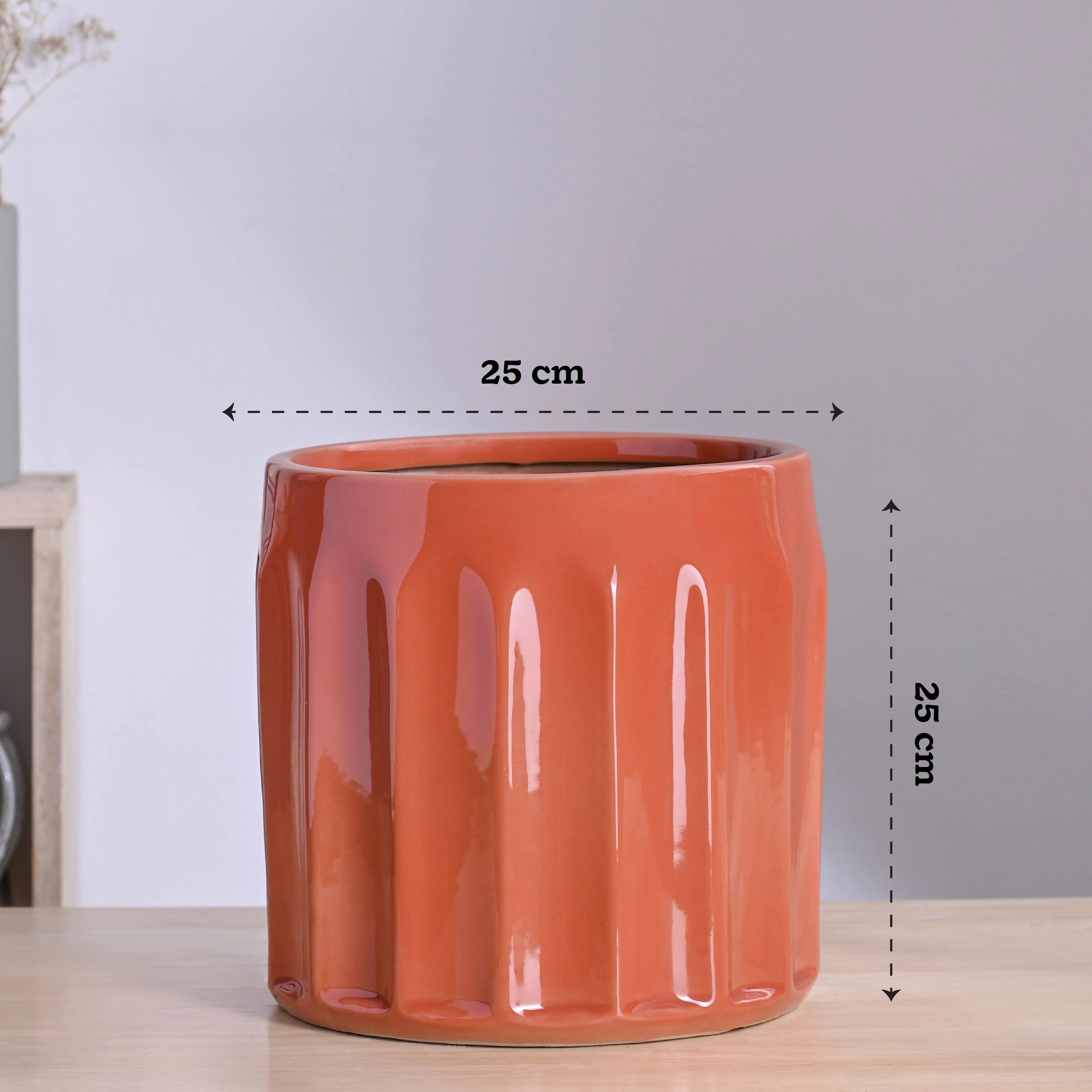 Blushing Sun Ceramic Planter - Image 36
