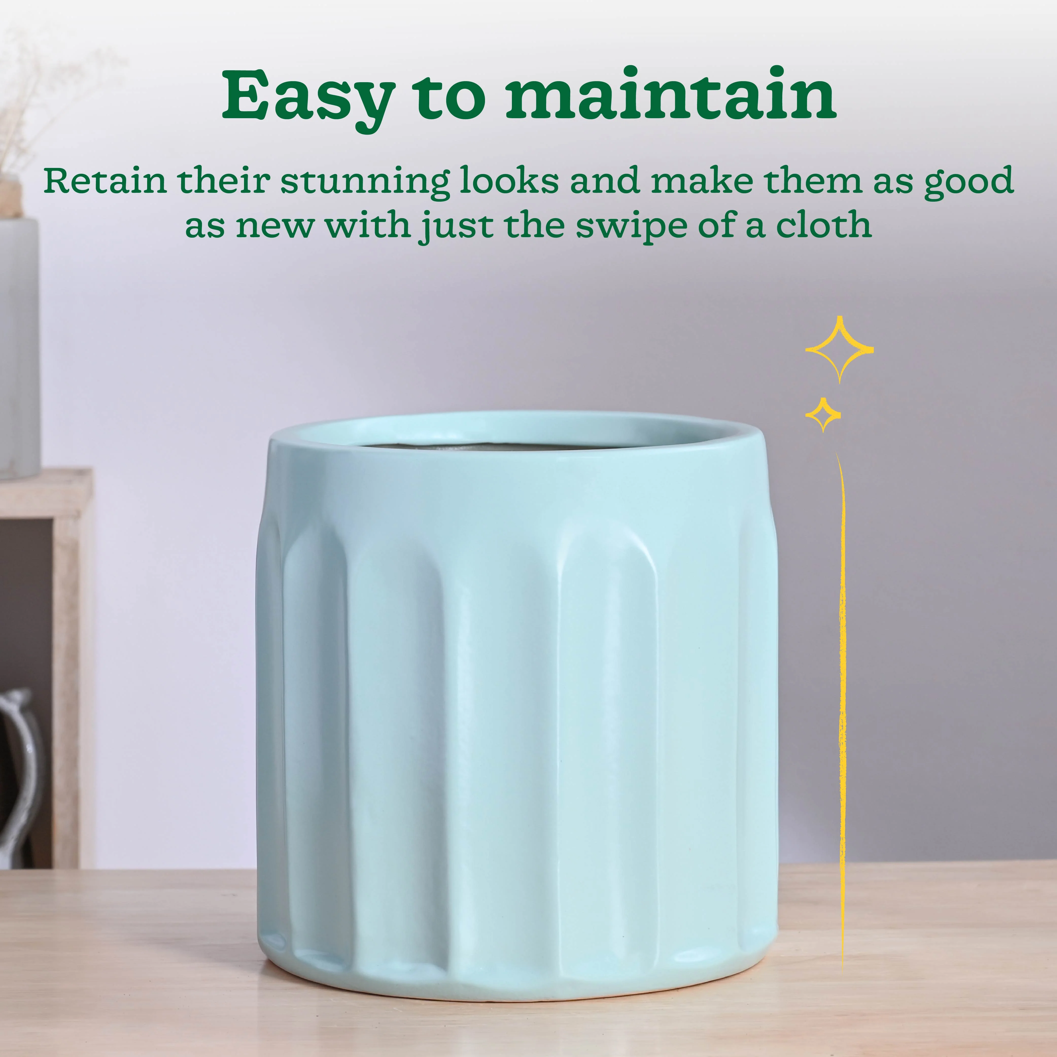 Blushing Sun Ceramic Planter - Image 40