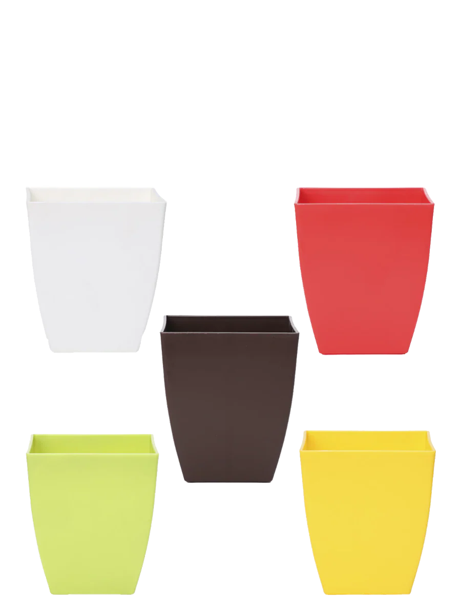 Chatura Plastic Pots - Set of 5 - Image 9