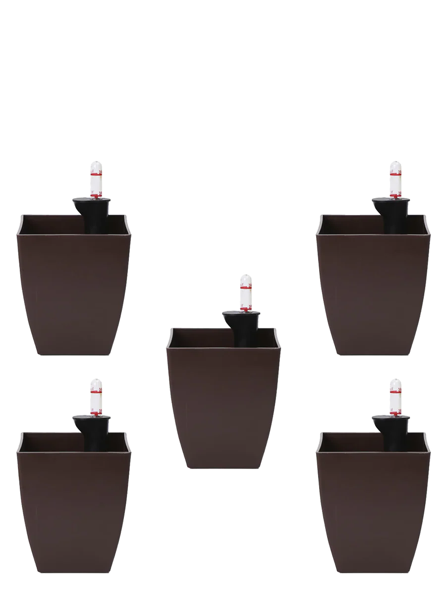 Chatura Self Watering Pots - Set of 5 - Image 7