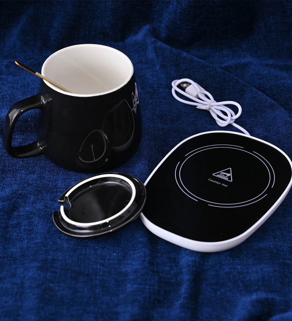 Crassula Ovata with Balck Ceramic Warmer Cup - Image 4