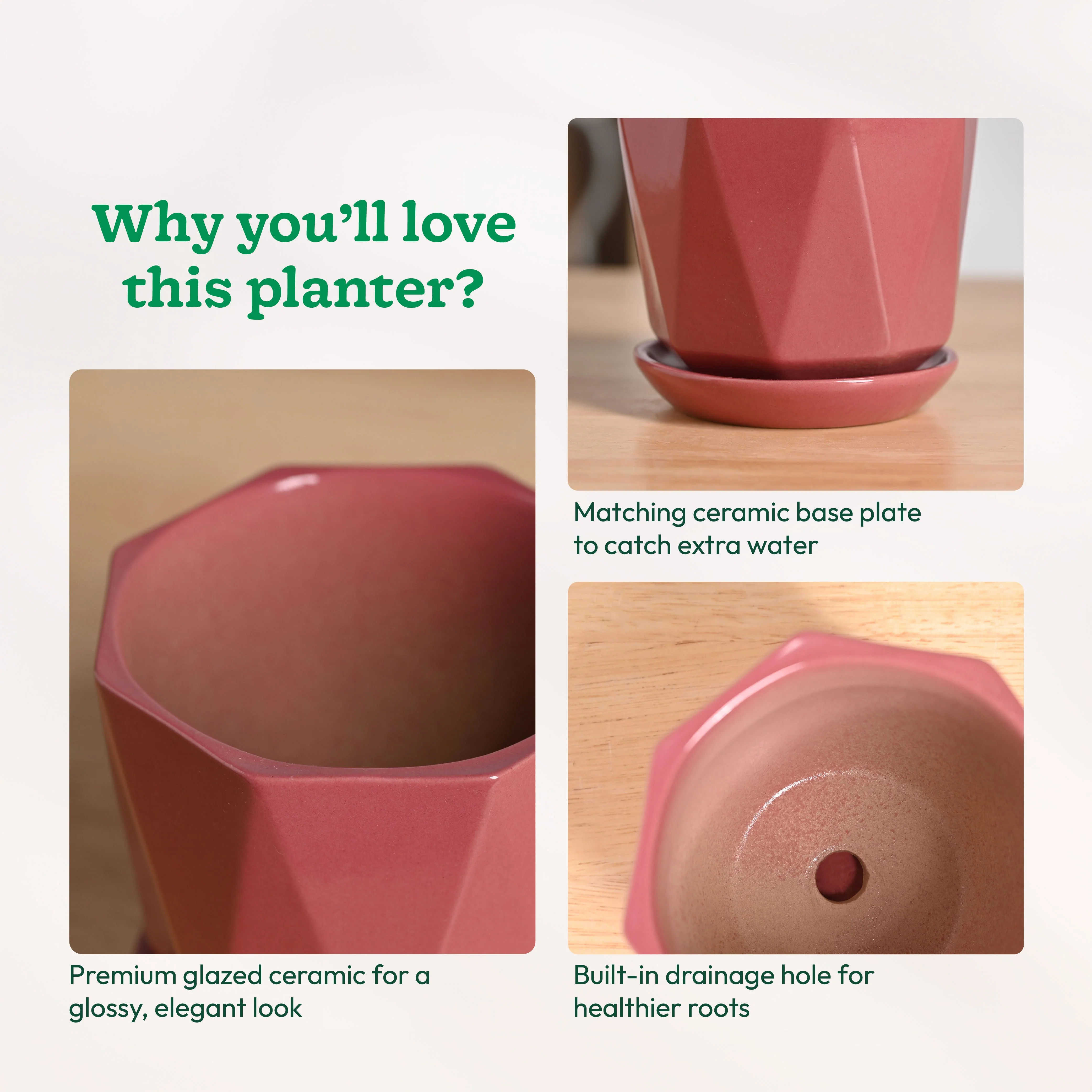 Diamond Ceramic Pot - Image 5