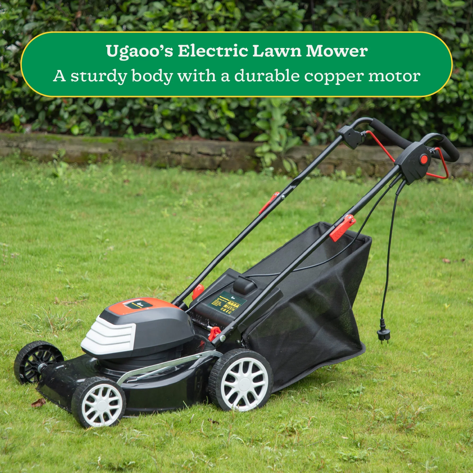 Electric Lawn Mower 1600 Watt (Steel Body) - Image 2