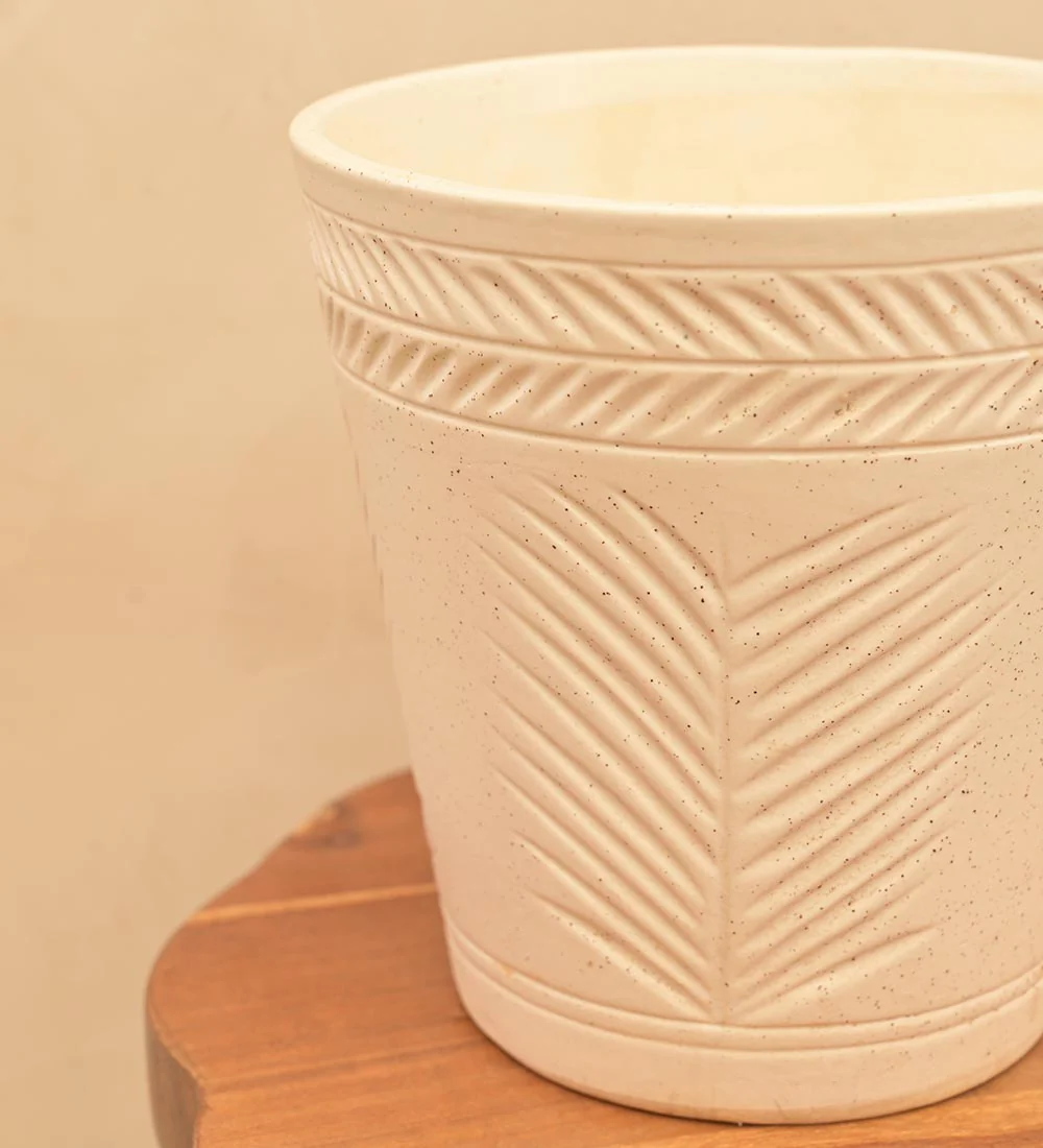 Embosse Ceramic Planter - Image 2