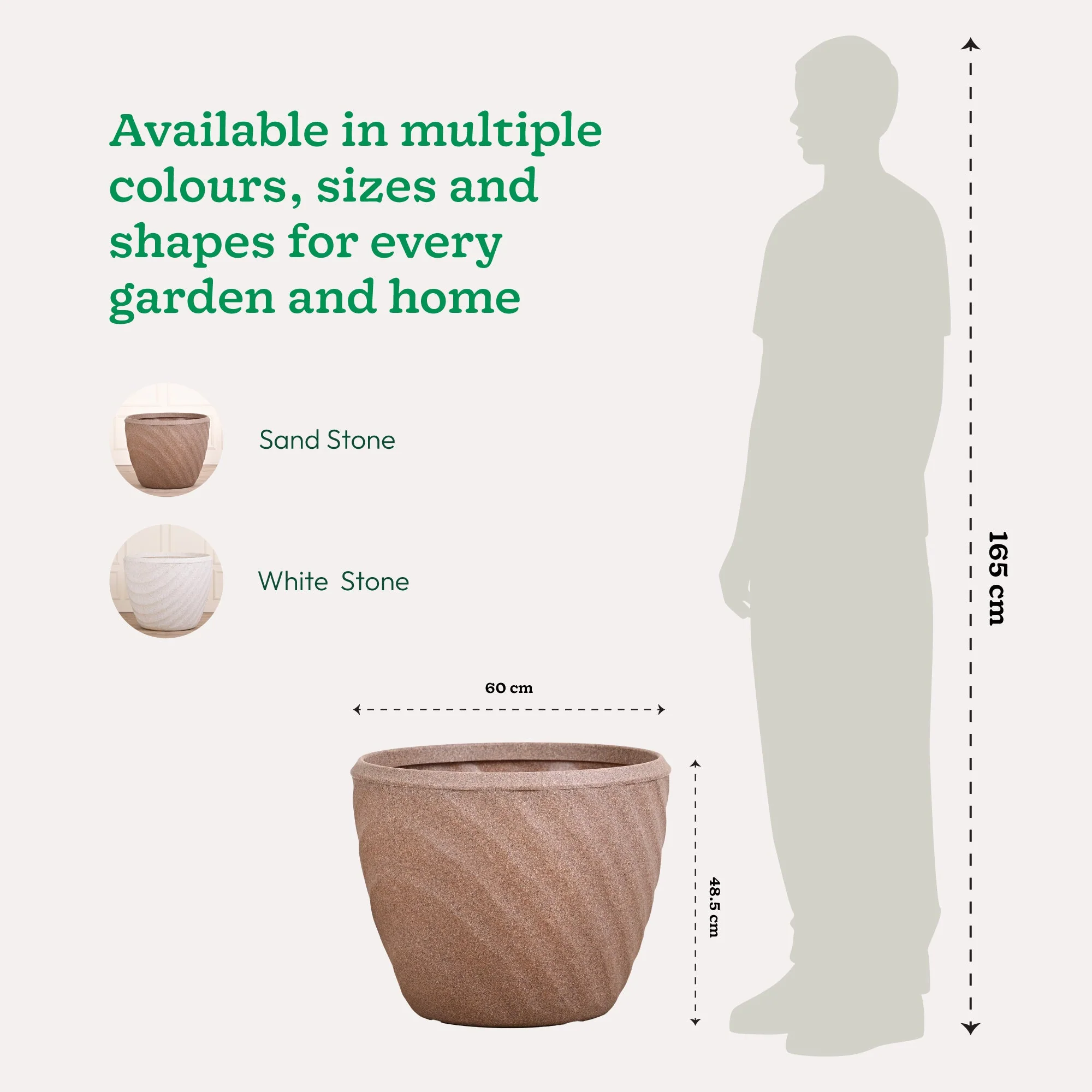Euro Plastic Planter - Image 7