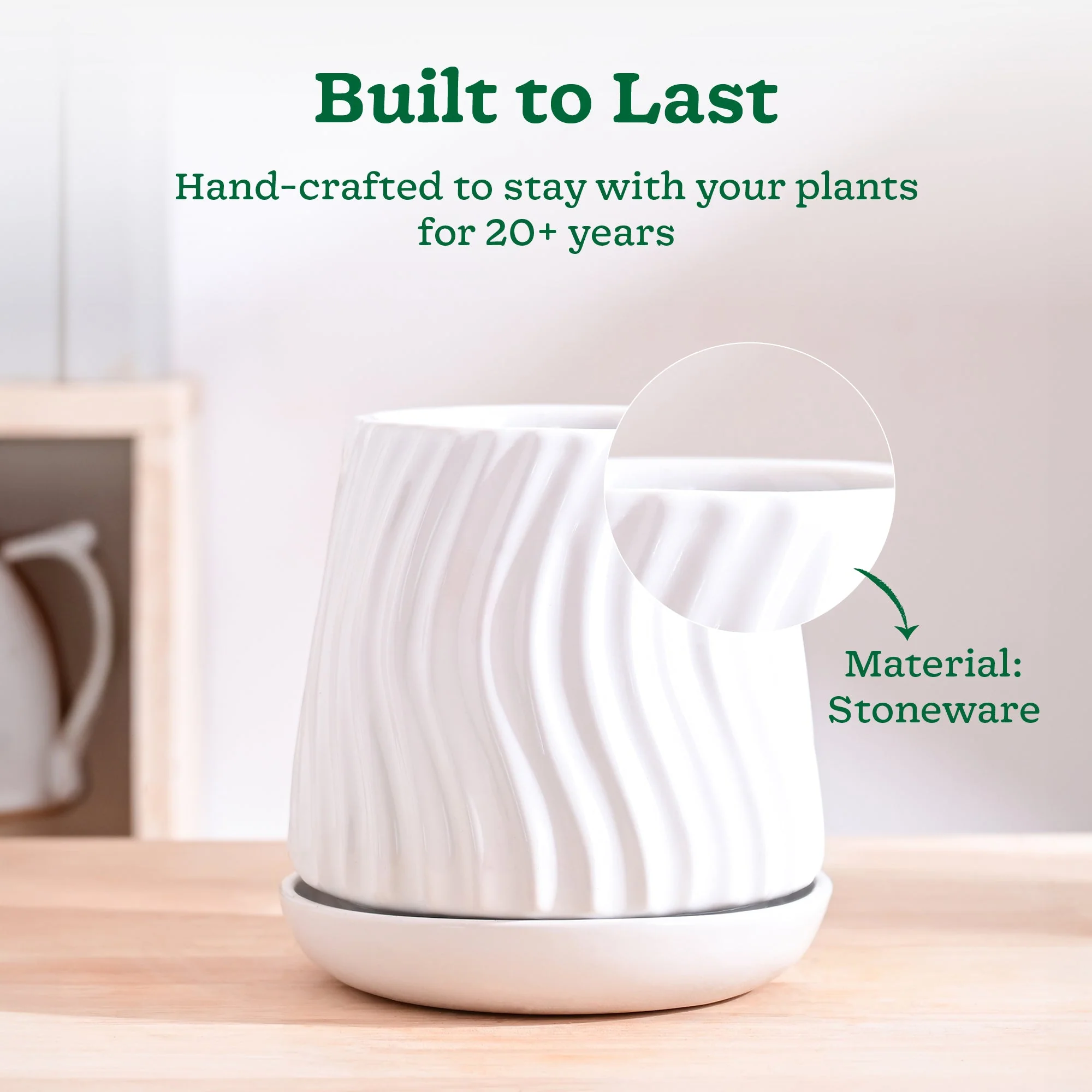 Fallen Angel Ceramic Planter - Image 19