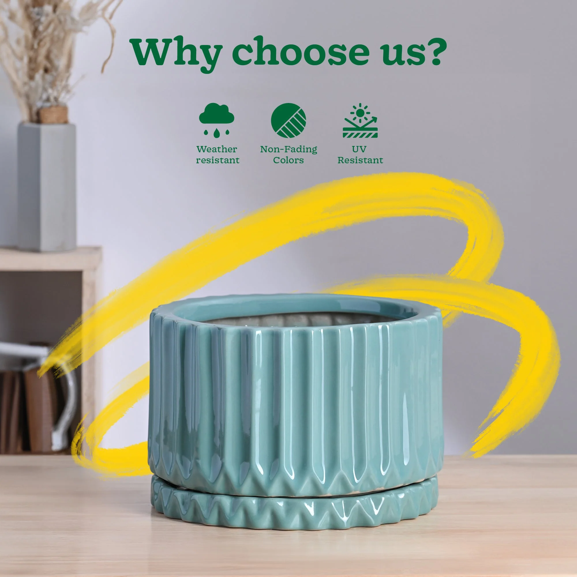 Fleeting Bliss Ceramic Planter - Image 11