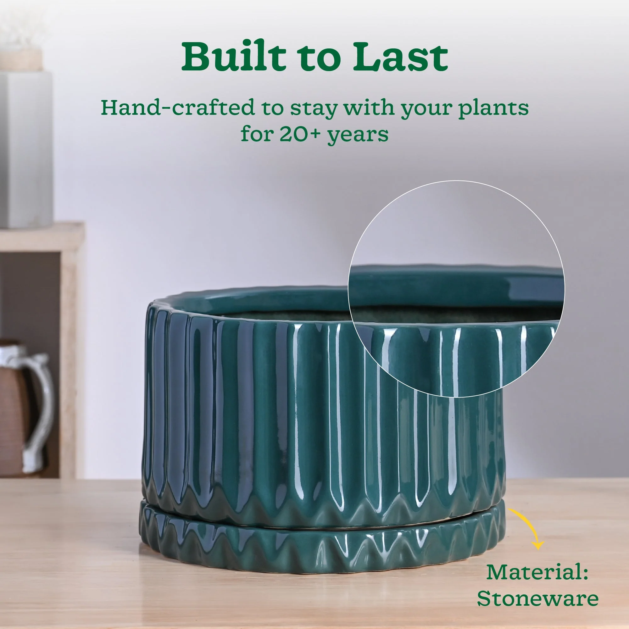 Fleeting Bliss Ceramic Planter - Image 16