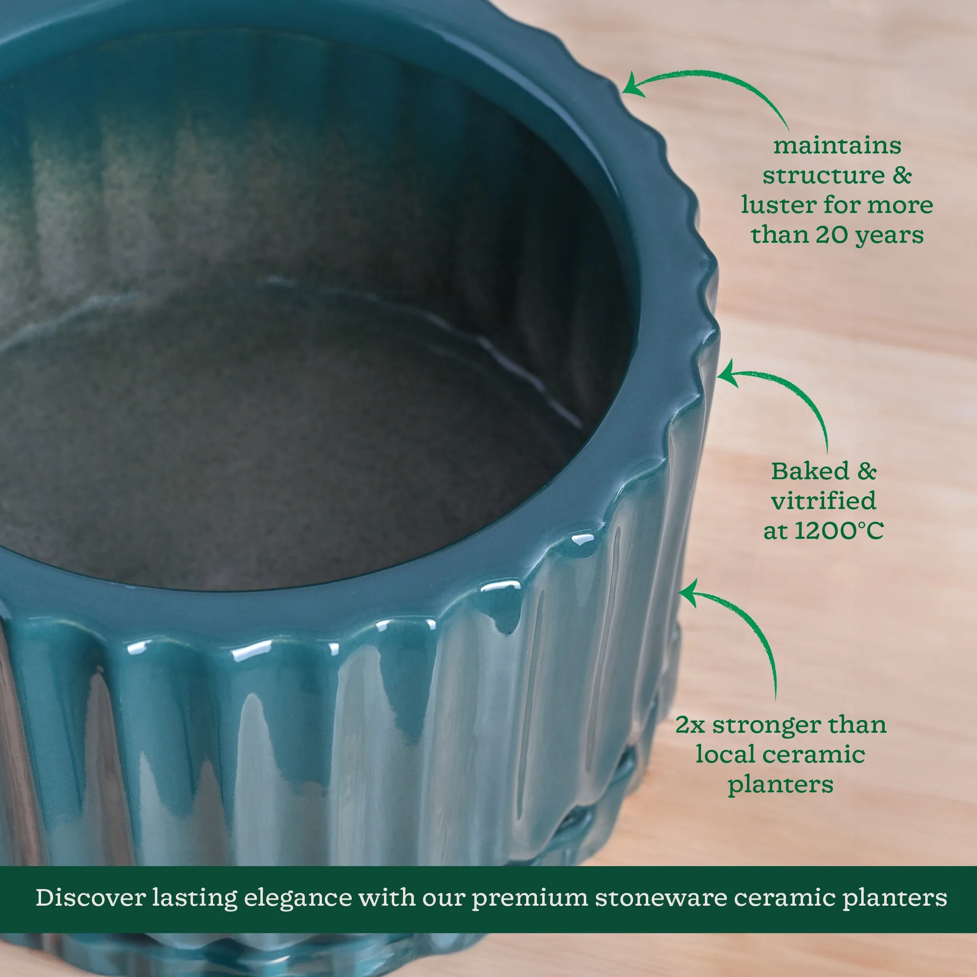 Fleeting Bliss Ceramic Planter - Image 18