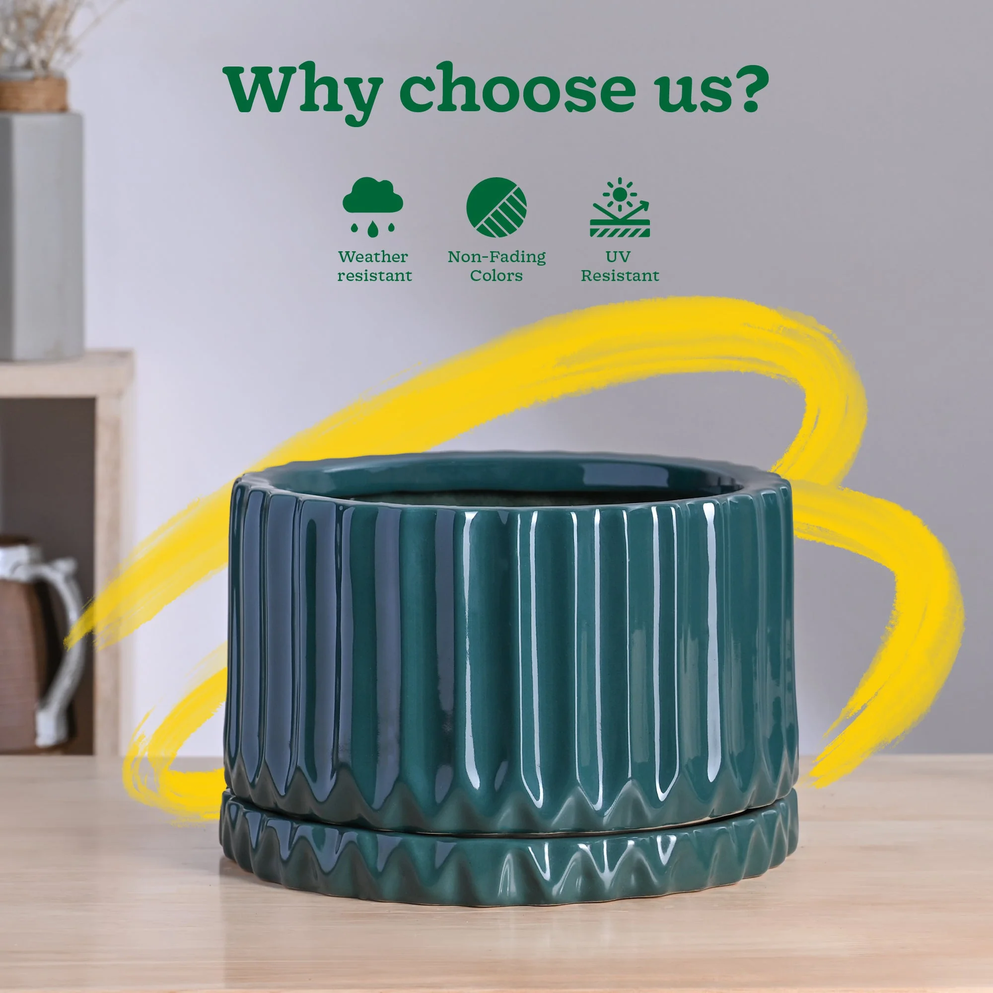 Fleeting Bliss Ceramic Planter - Image 19