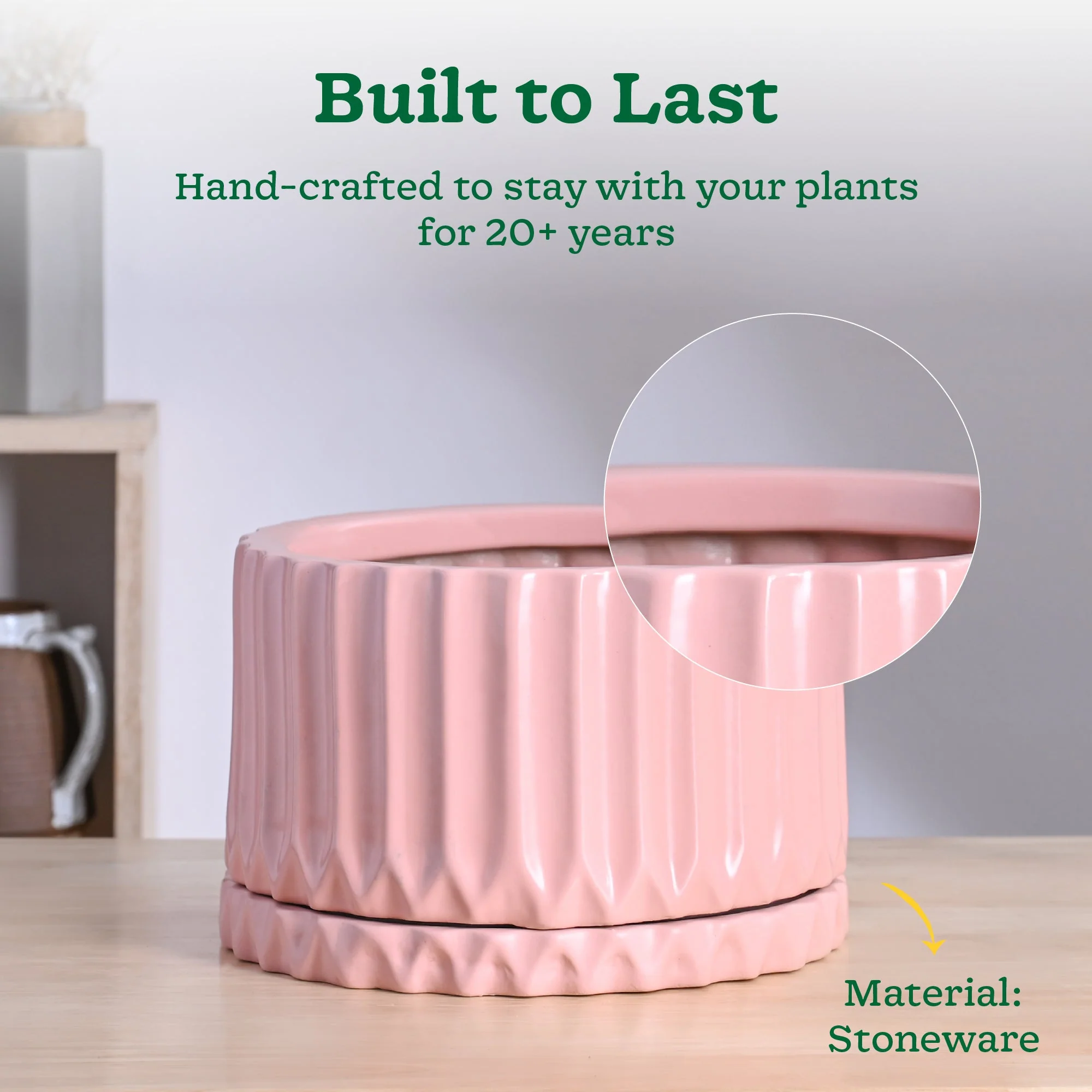 Fleeting Bliss Ceramic Planter - Image 24
