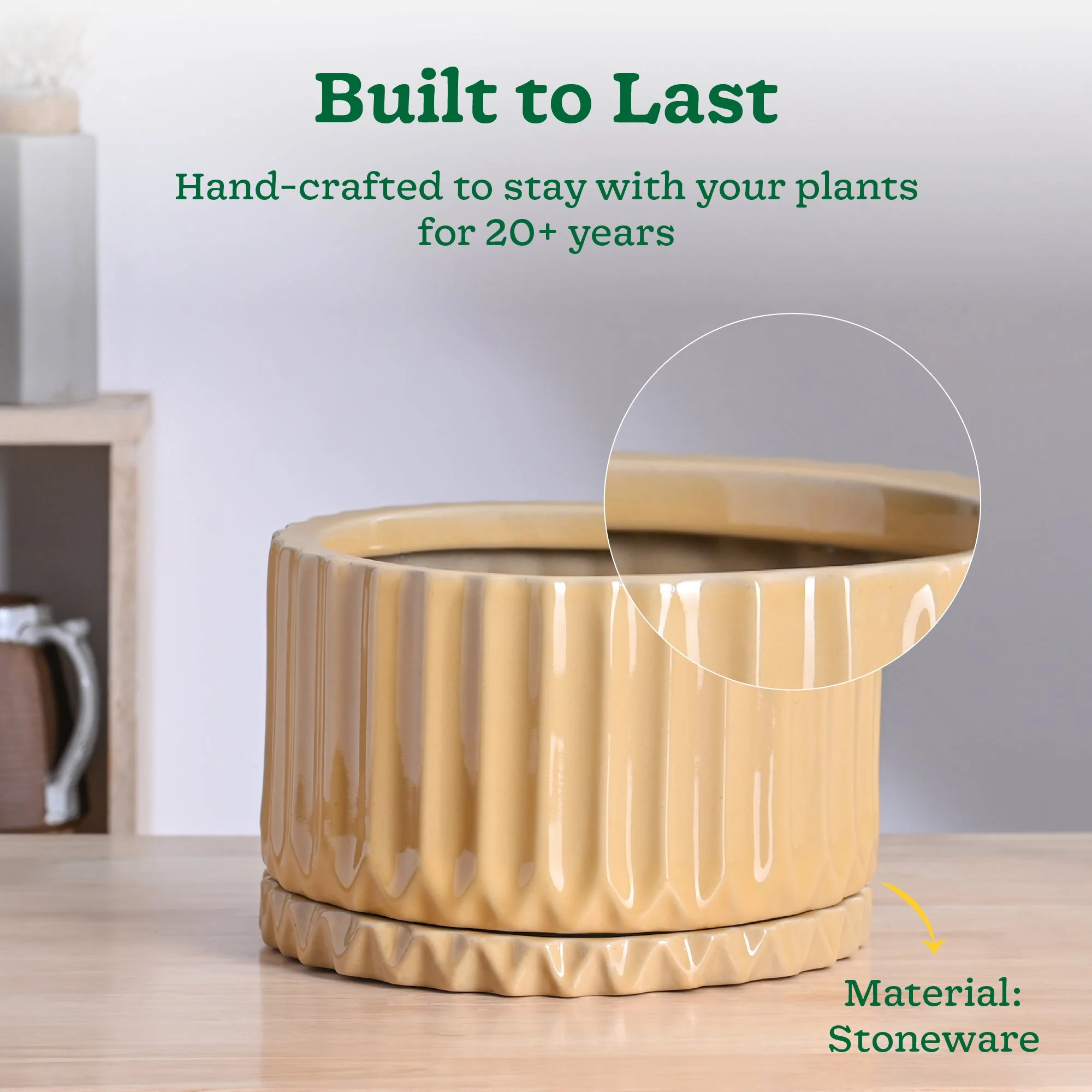 Fleeting Bliss Ceramic Planter - Image 32