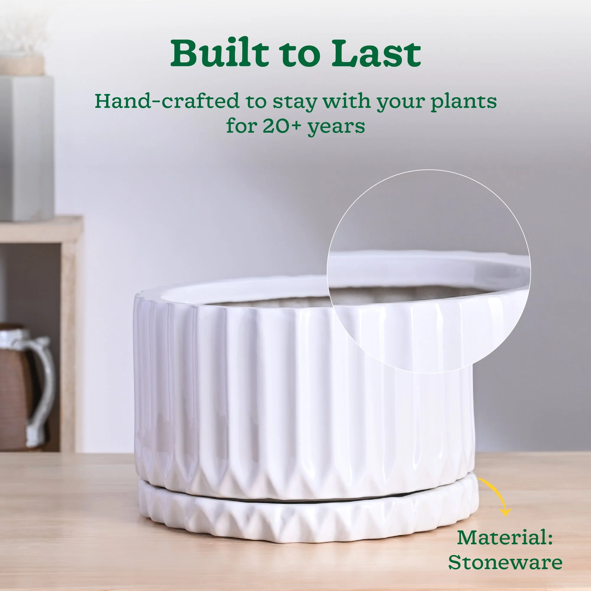 Fleeting Bliss Ceramic Planter - Image 40