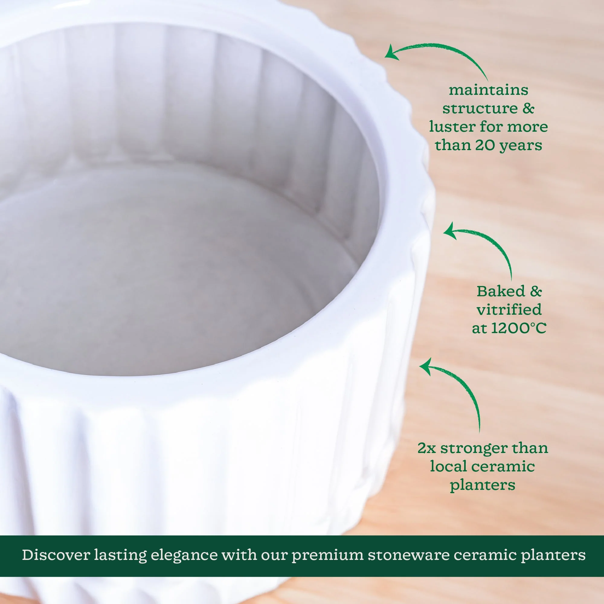 Fleeting Bliss Ceramic Planter - Image 42