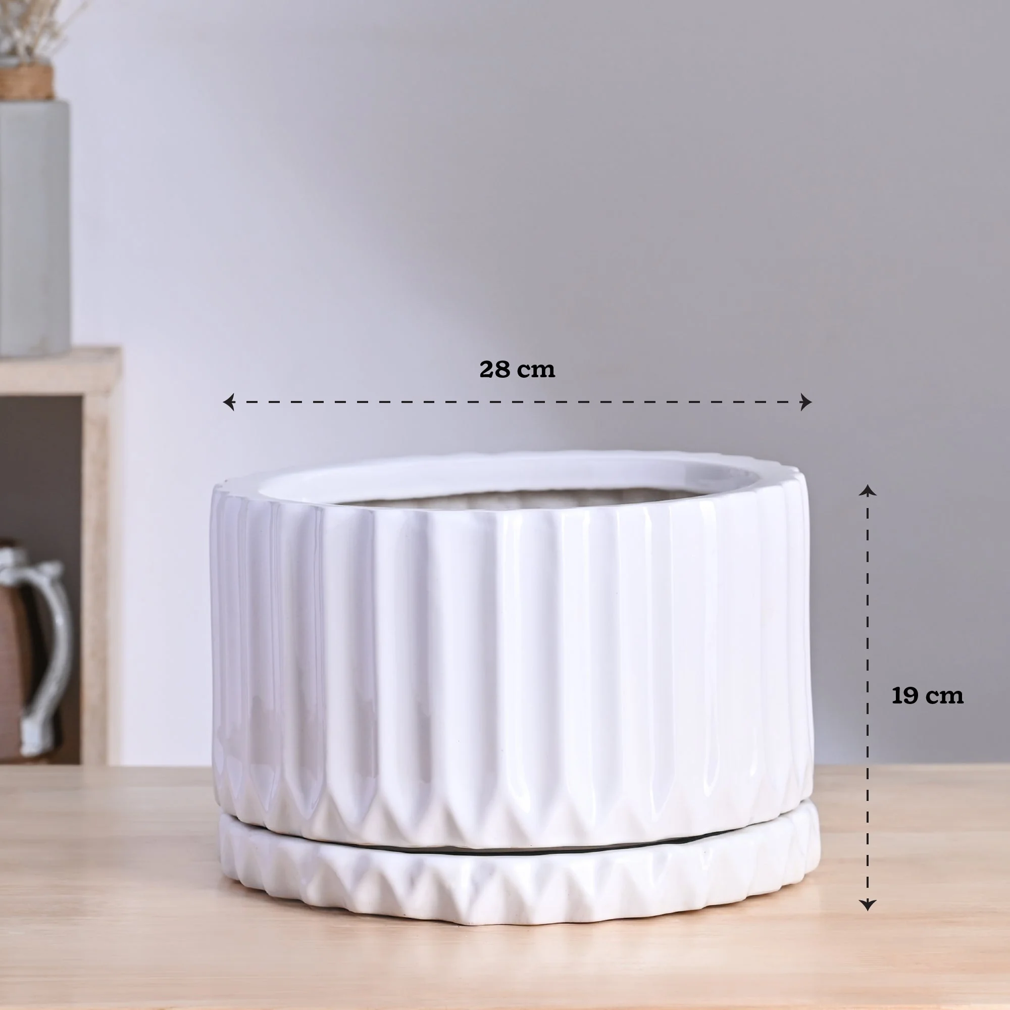 Fleeting Bliss Ceramic Planter - Image 45