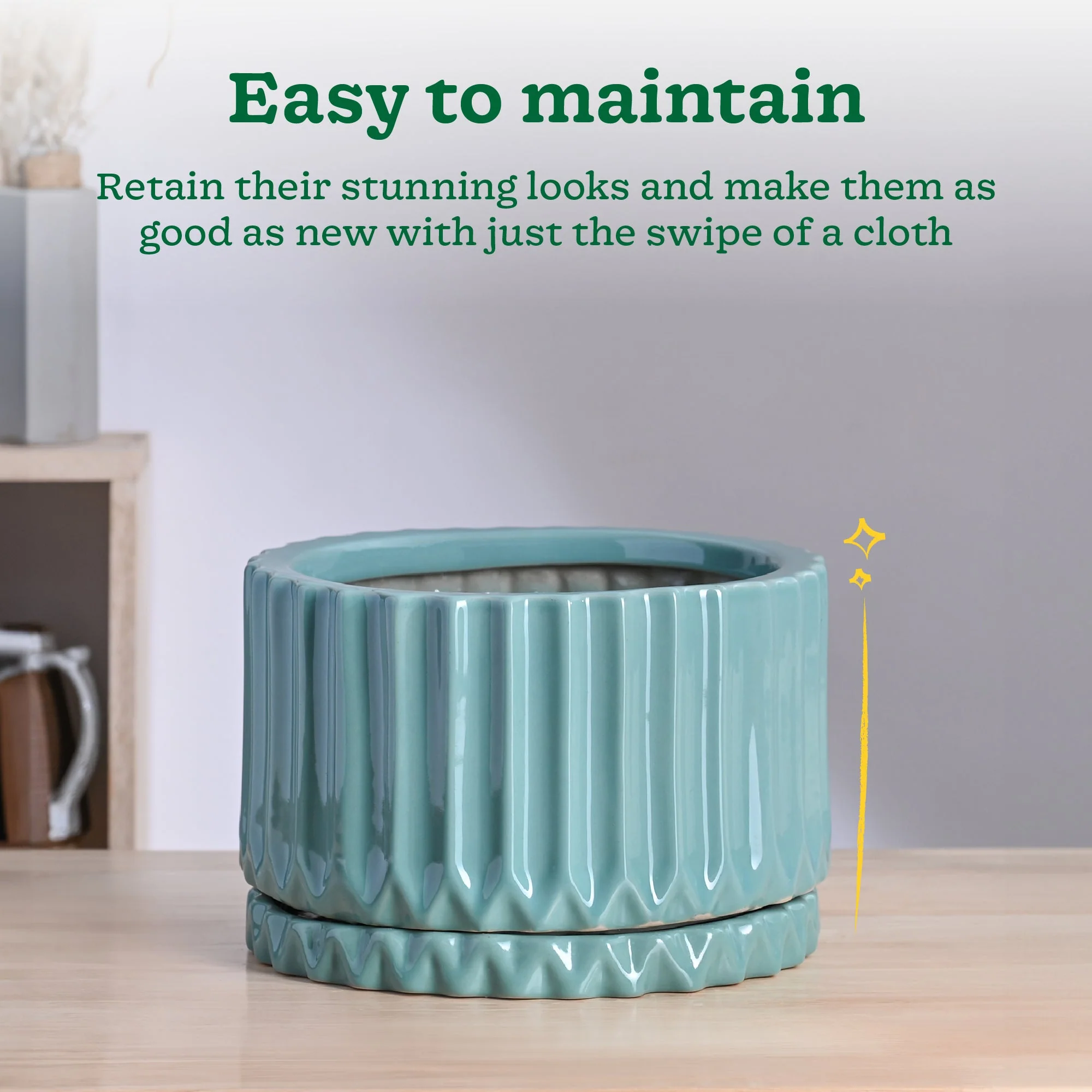 Fleeting Bliss Ceramic Planter - Image 9