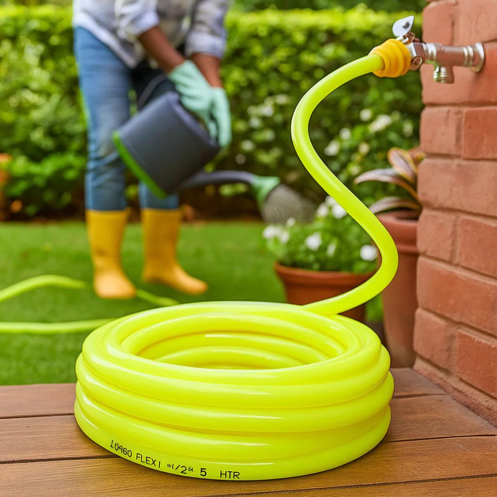 Flexi PVC Pipe 15 Meter with Leak Proof Adapter