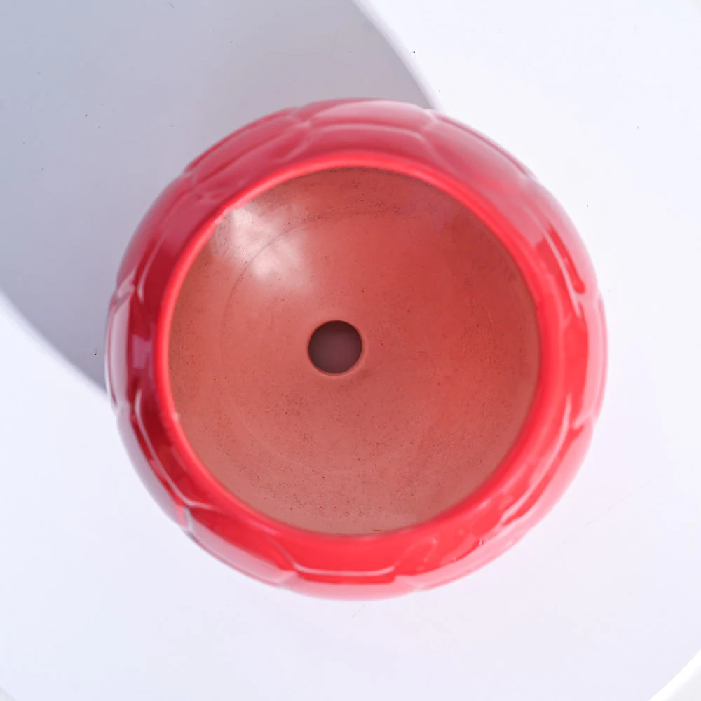 Football Ceramic Pot (5.3 Inch Diameter) - Image 4