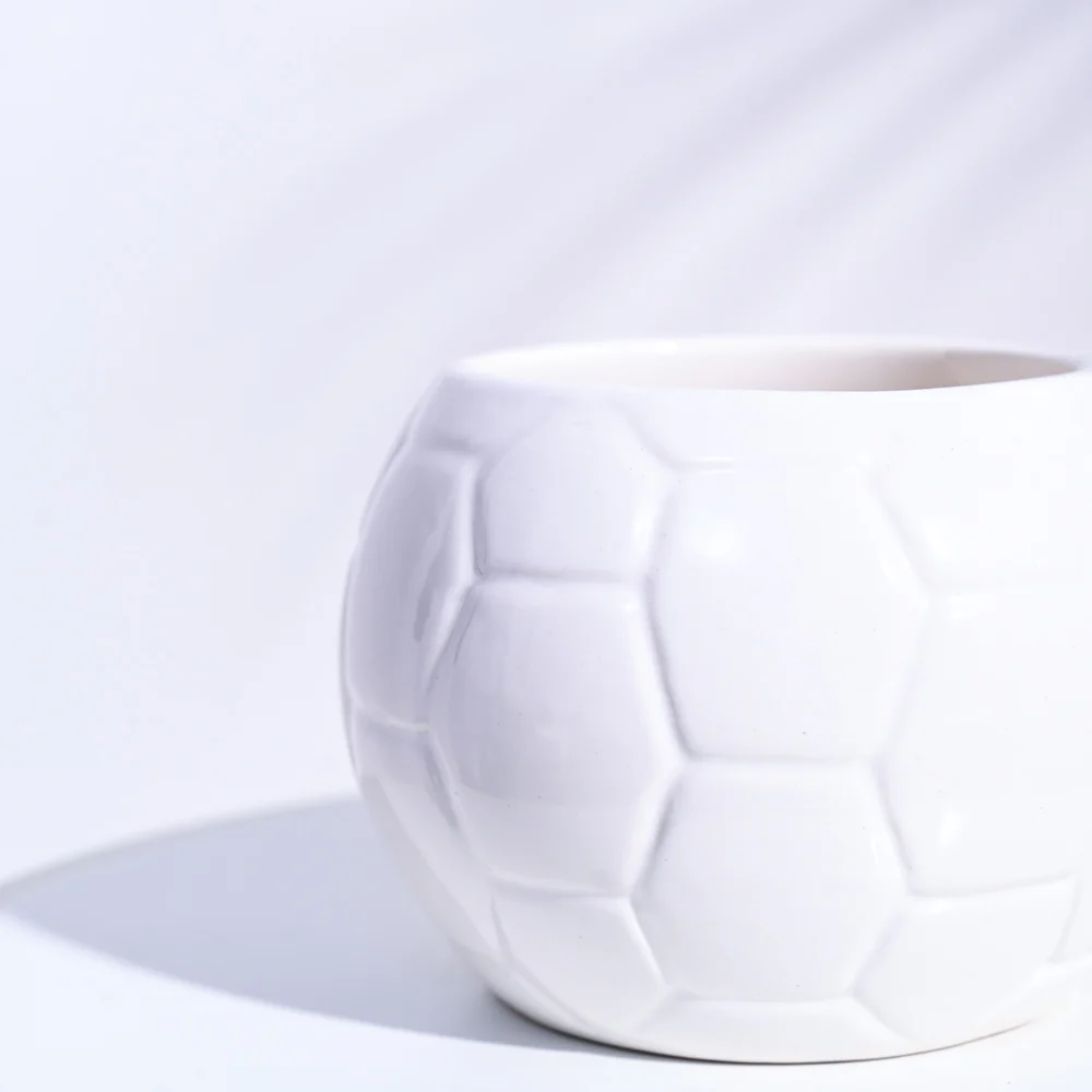 Football Ceramic Pot (5.3 Inch Diameter) - Image 6