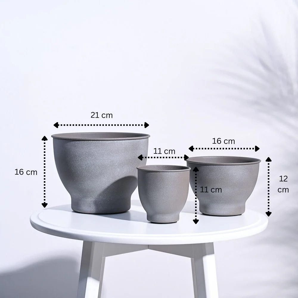 Gunmetal Goblet Planter - Image 10