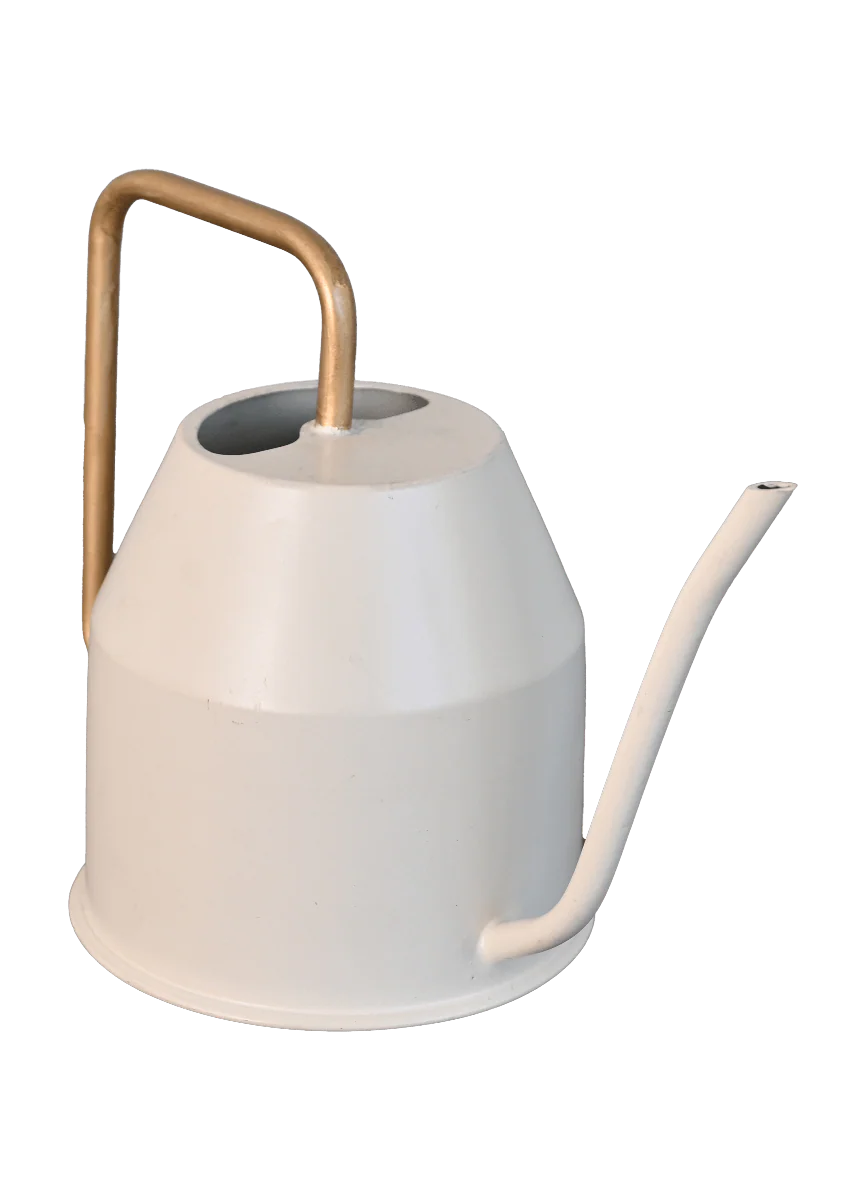 Haifoss Watering Can - Ivory & Gold - Image 4
