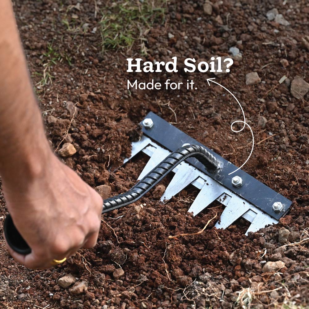 Hand Rake 6 Teeth - Image 3