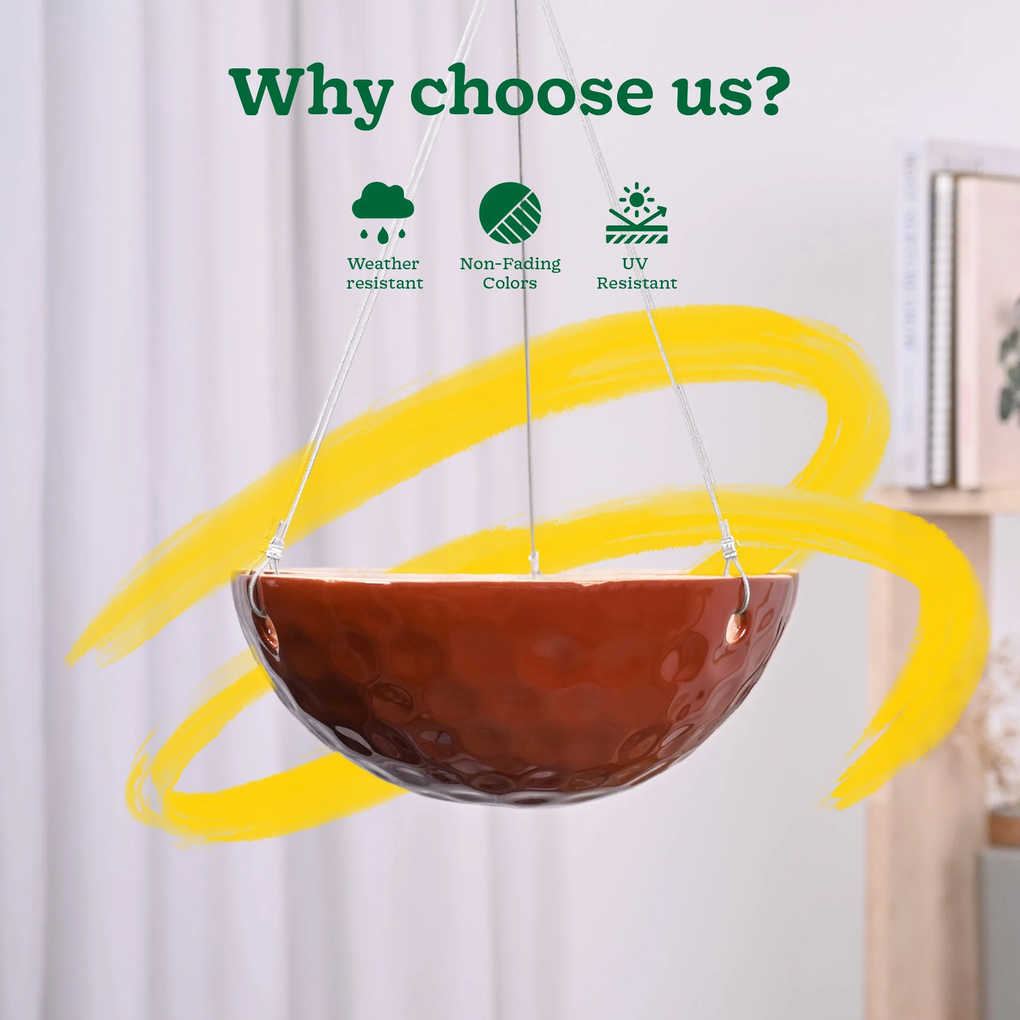 Hanging Ceramic Planters Petrichor Smite - Image 15