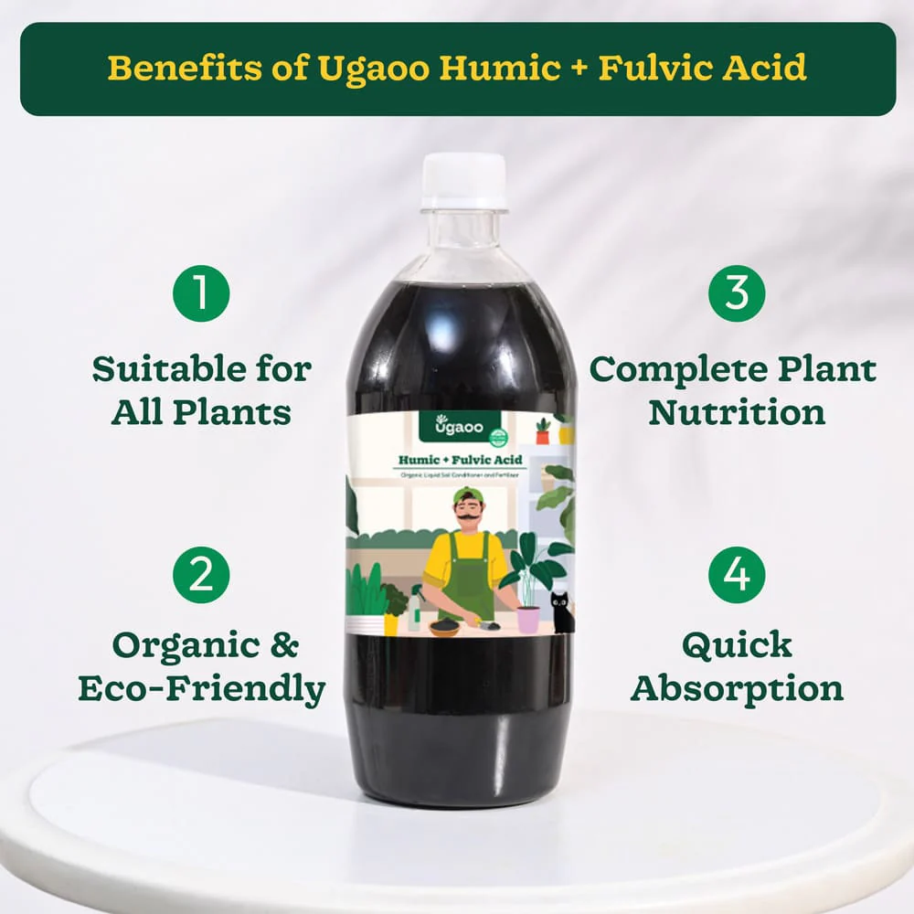 Humic & Fulvic Acid Liquid Fertilizer- 1 Liter - Image 3