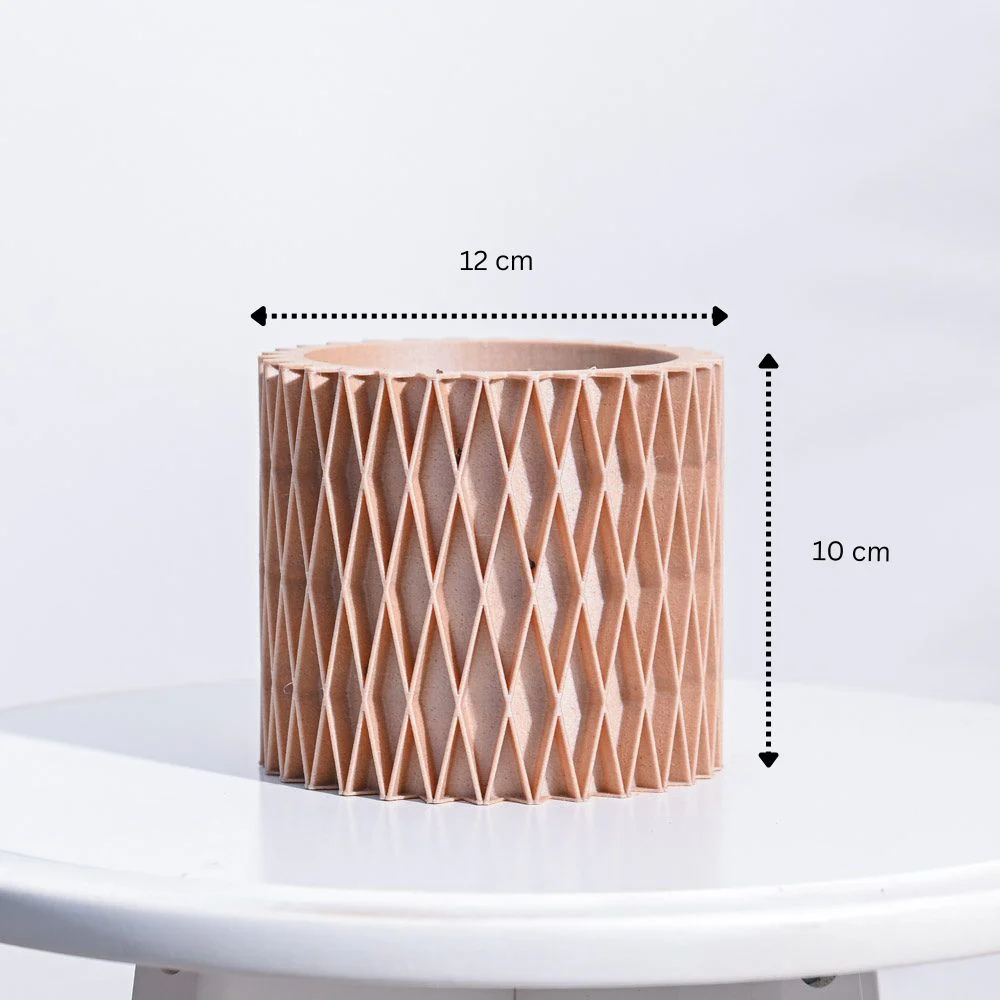 Interlace Charm Wooden Pot - Image 3