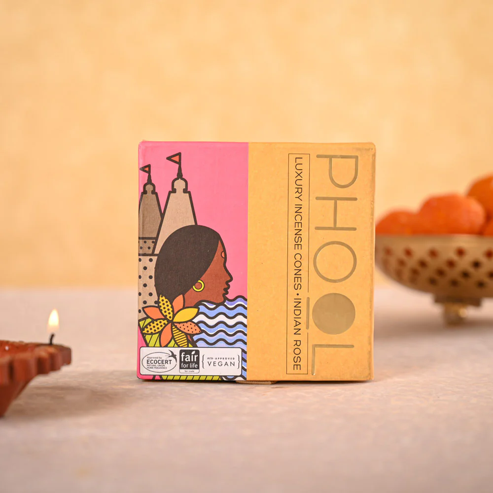 Jade Mini Plant & Phool Stick Box Diwali Gift Hamper - Image 6