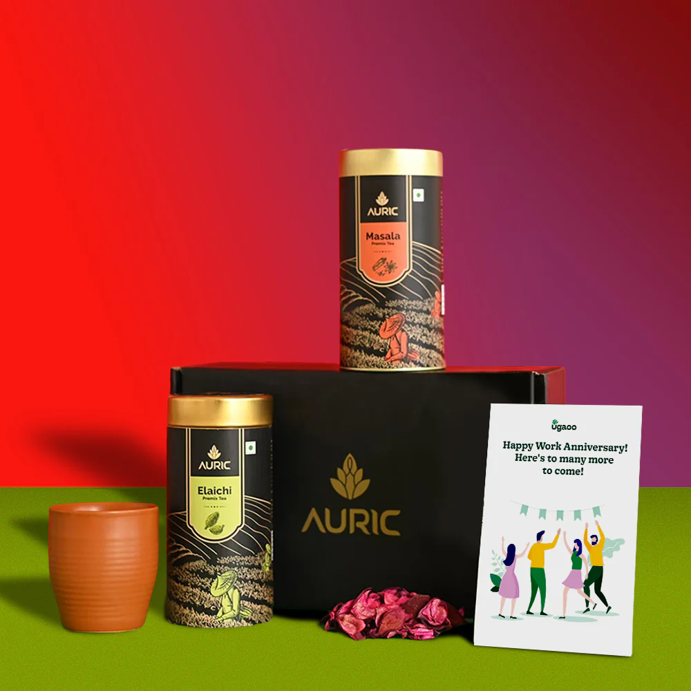 Jade Mini with Auric Premix Tea Gift Hamper - Image 3