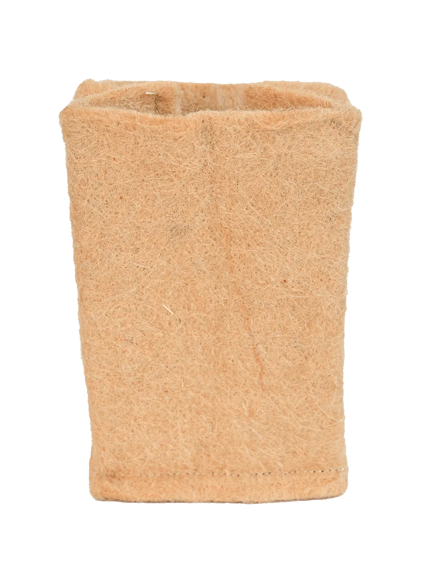 Jute Grow Bag Set of 5 - (5 in x 5 in) - Image 4