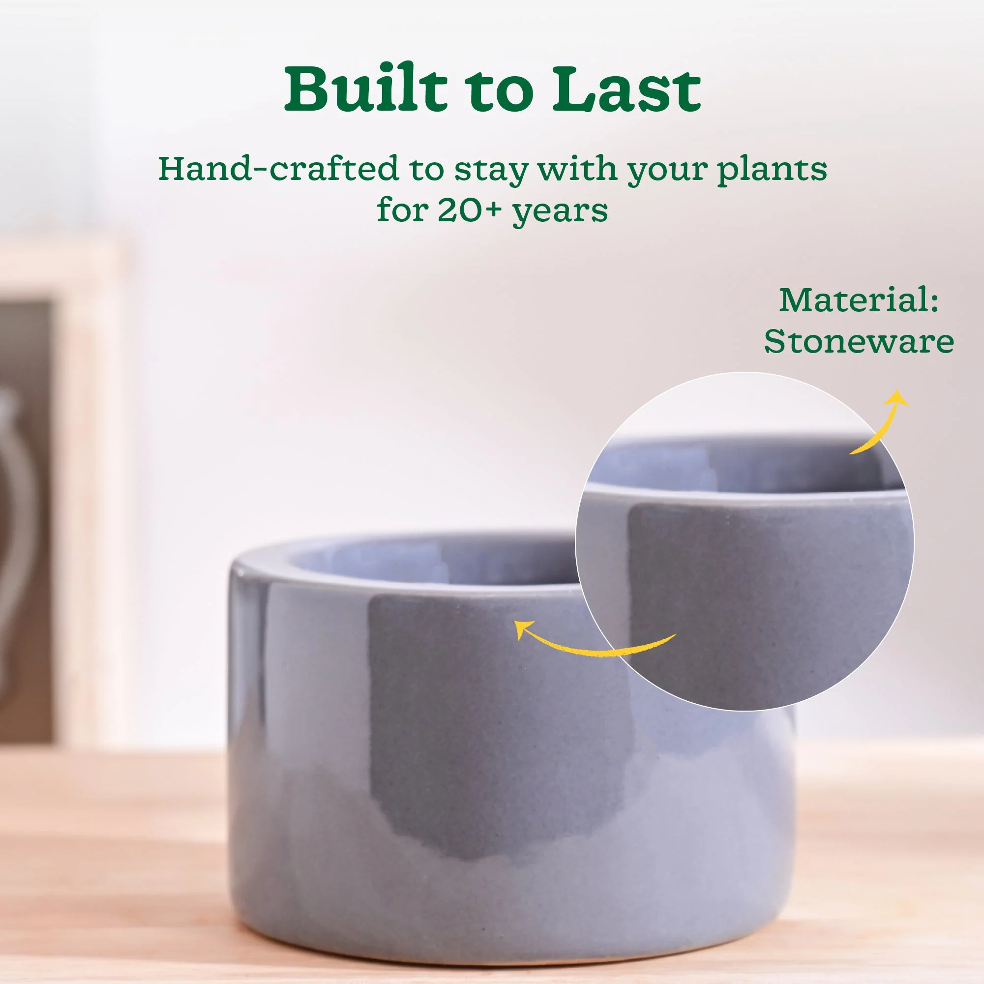 Lilac Stories Bowl Ceramic Planter - Image 10