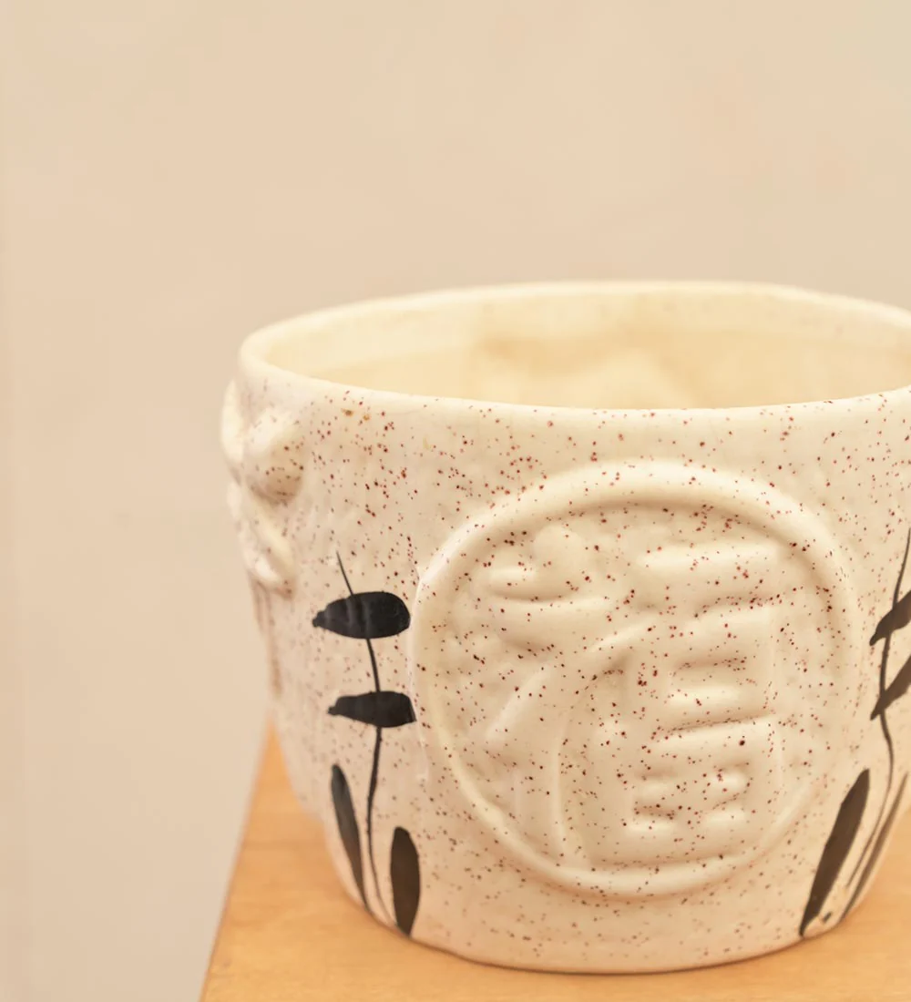 Medallion Ceramic Pot - Image 10