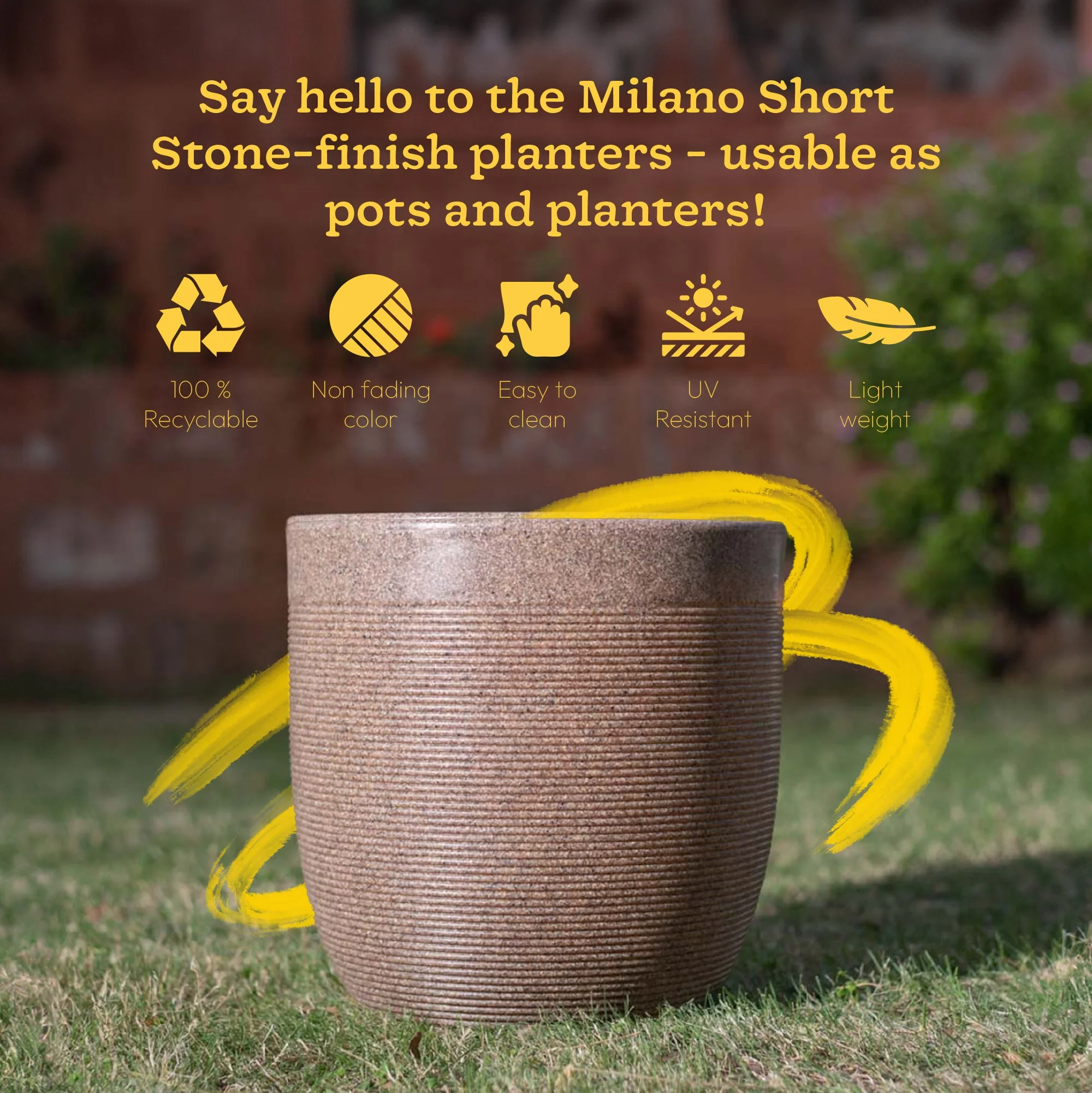 Milano Short Planter - Image 16